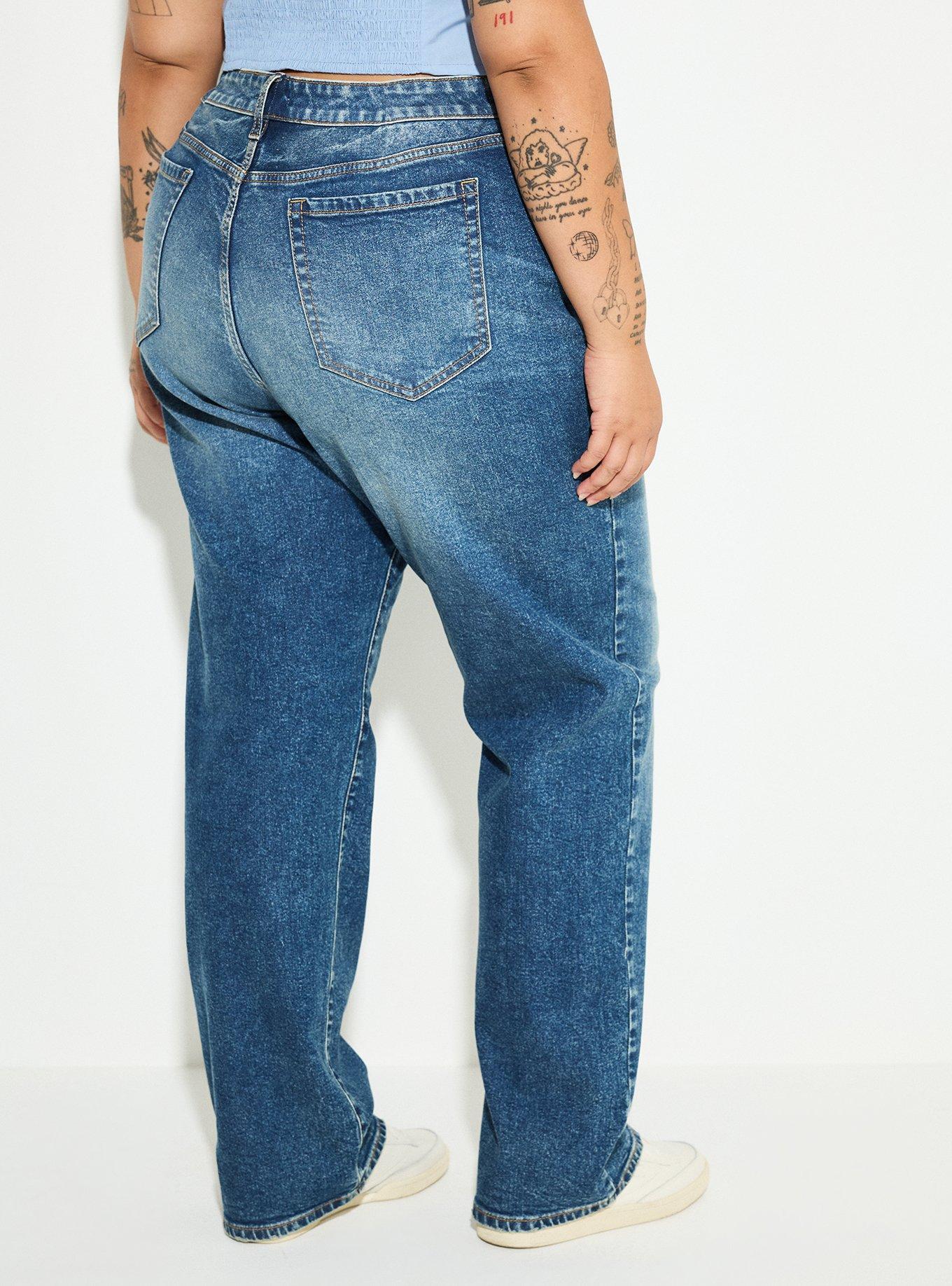 LoveSick High-Rise 90s Straight Jean