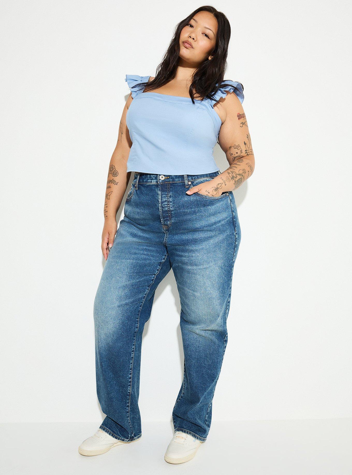 LoveSick High-Rise 90s Straight Jean