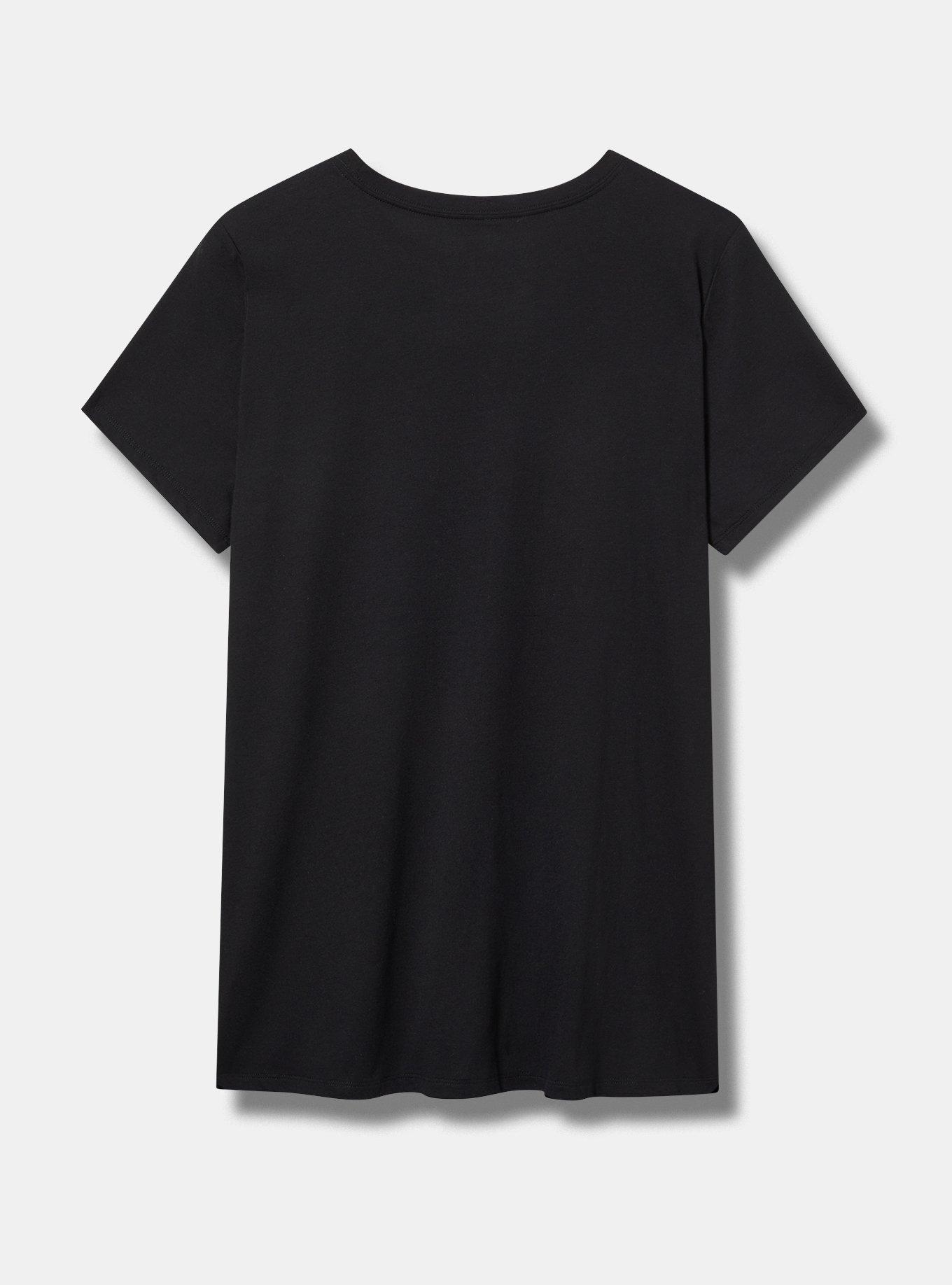 Bettie Page Classic Cotton Crew Tee