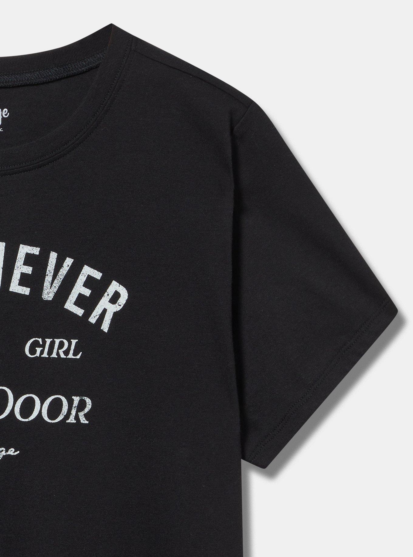 Bettie Page Classic Cotton Crew Tee