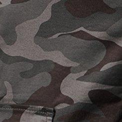 High-Rise Baggy Cargo Wide-Leg Pant, CAMO CADET, swatch