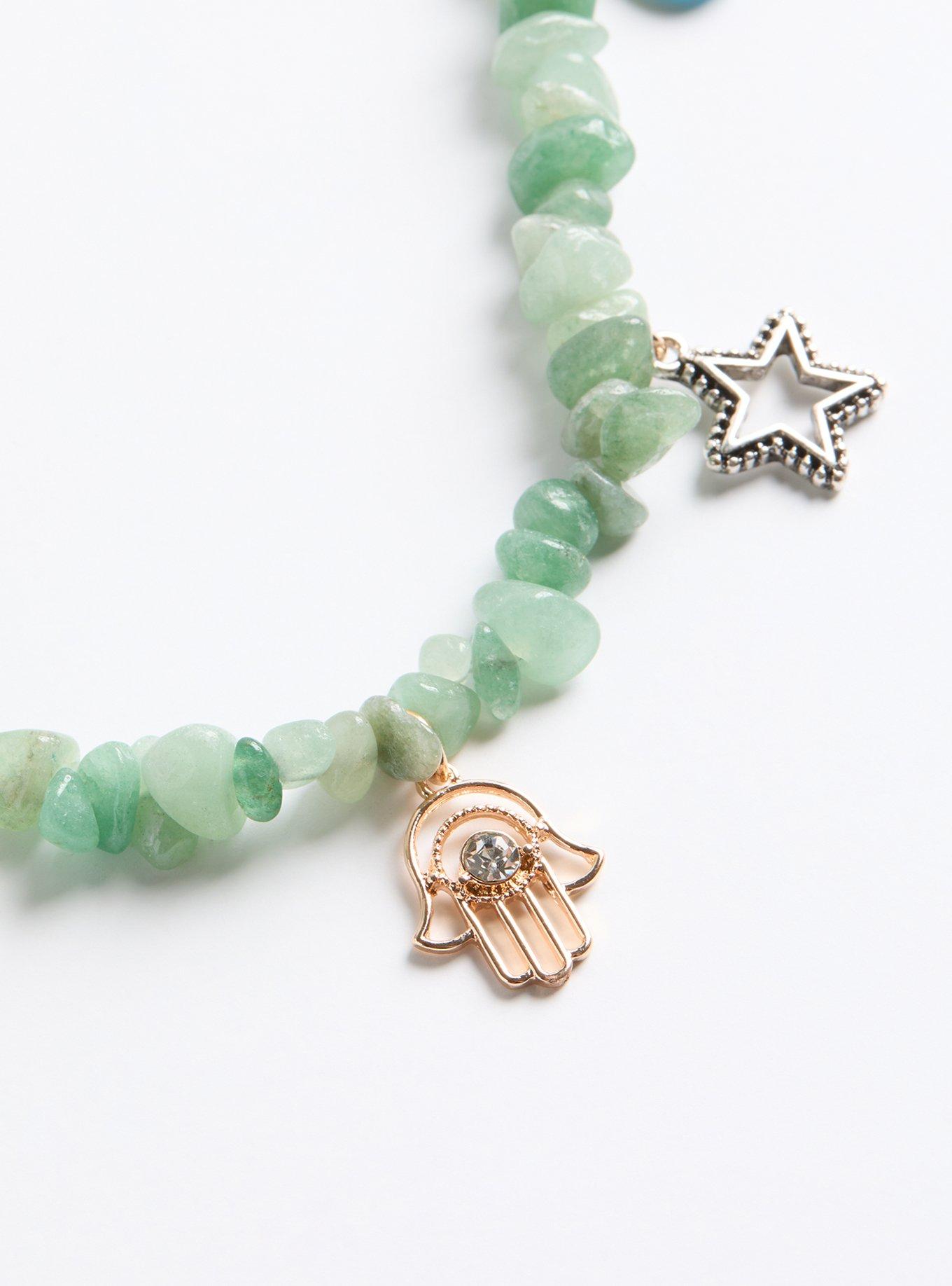 Stone Charm Necklace