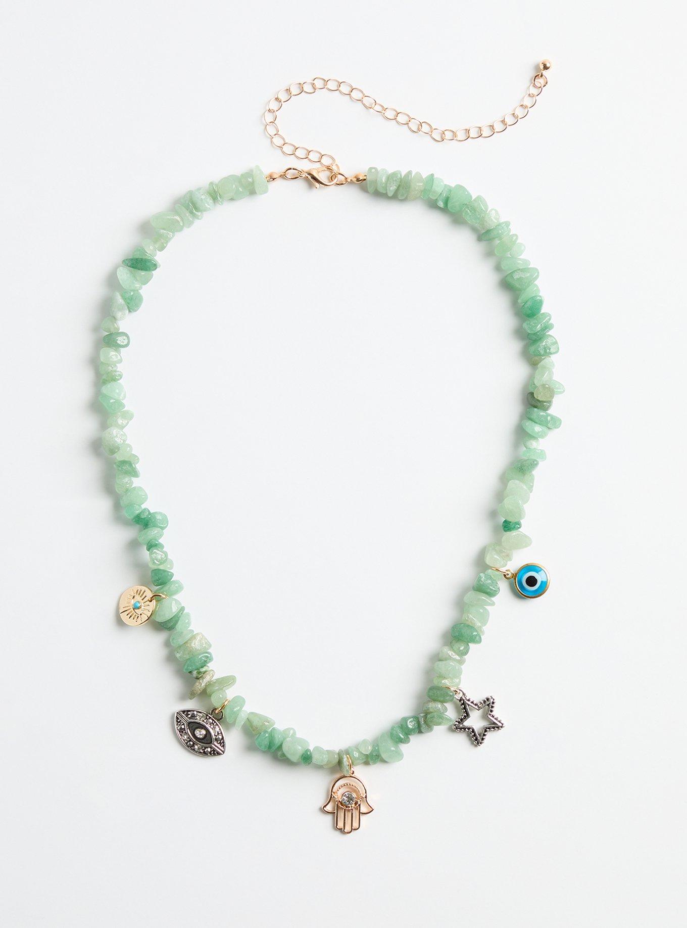 Stone Charm Necklace