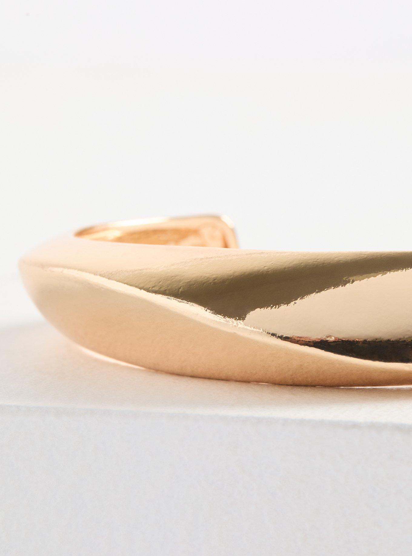 Sculptural Cuff Bracelet