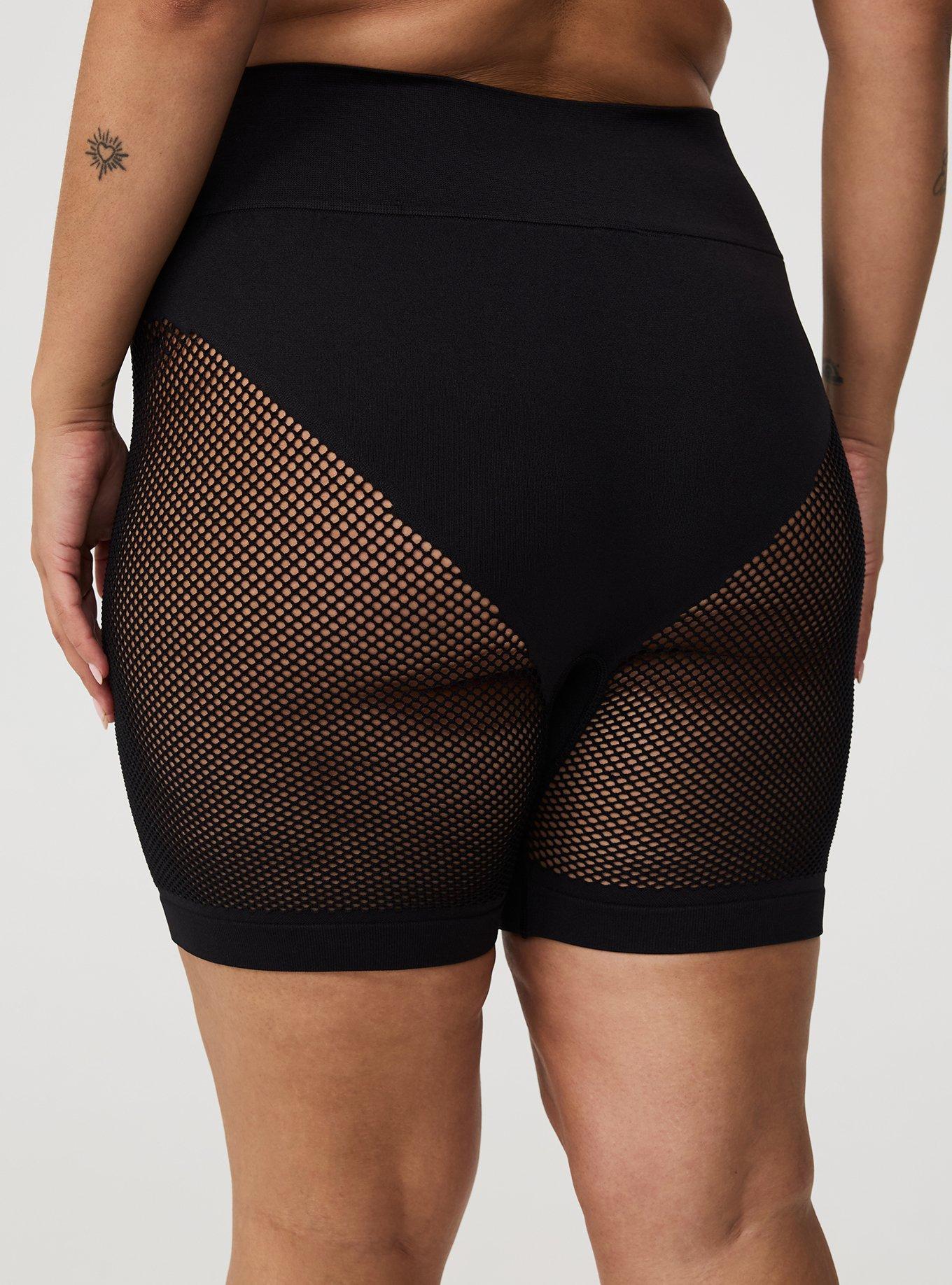 Seamless Fishnet Short Panty