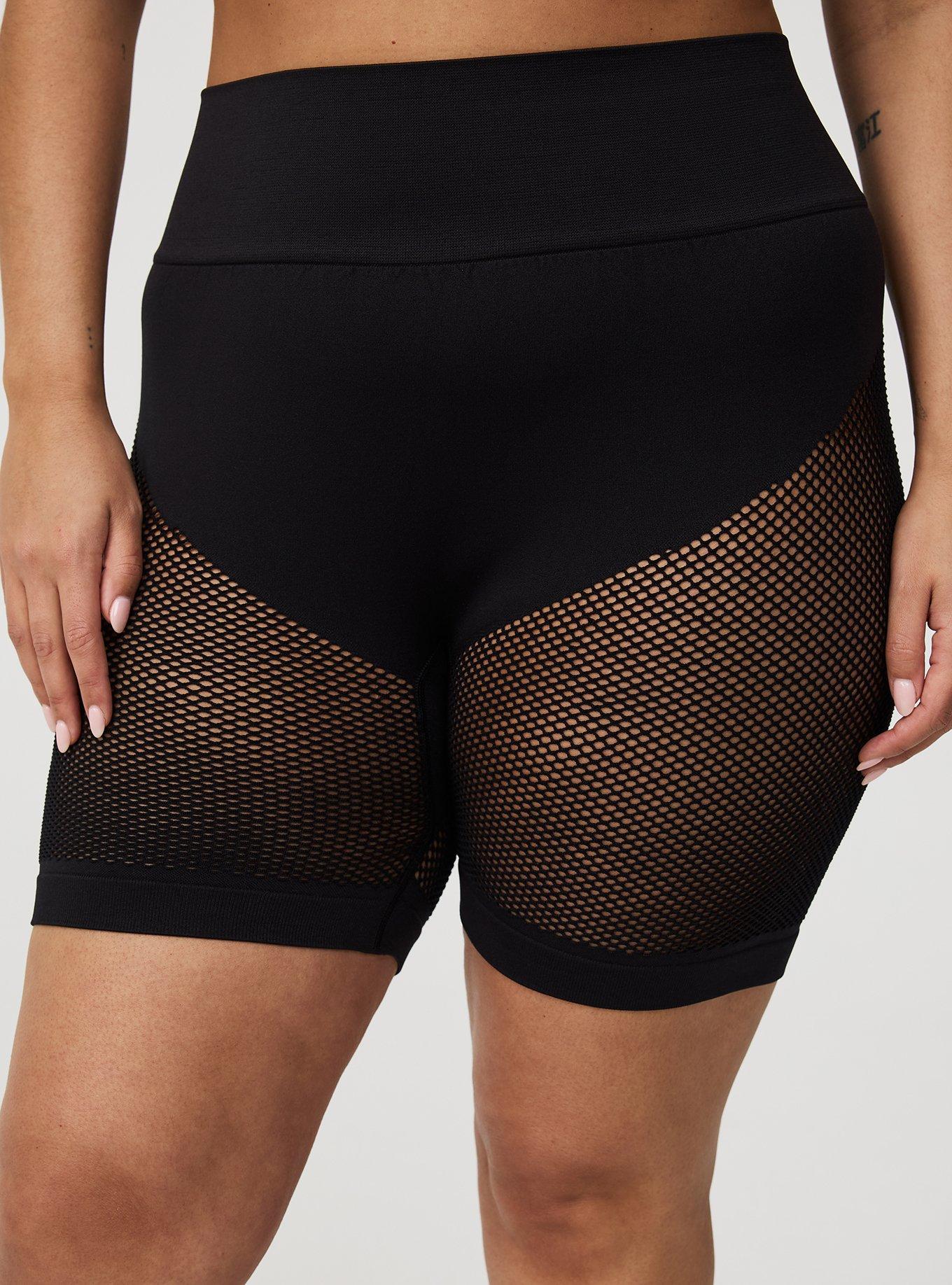 Seamless Fishnet Short Panty