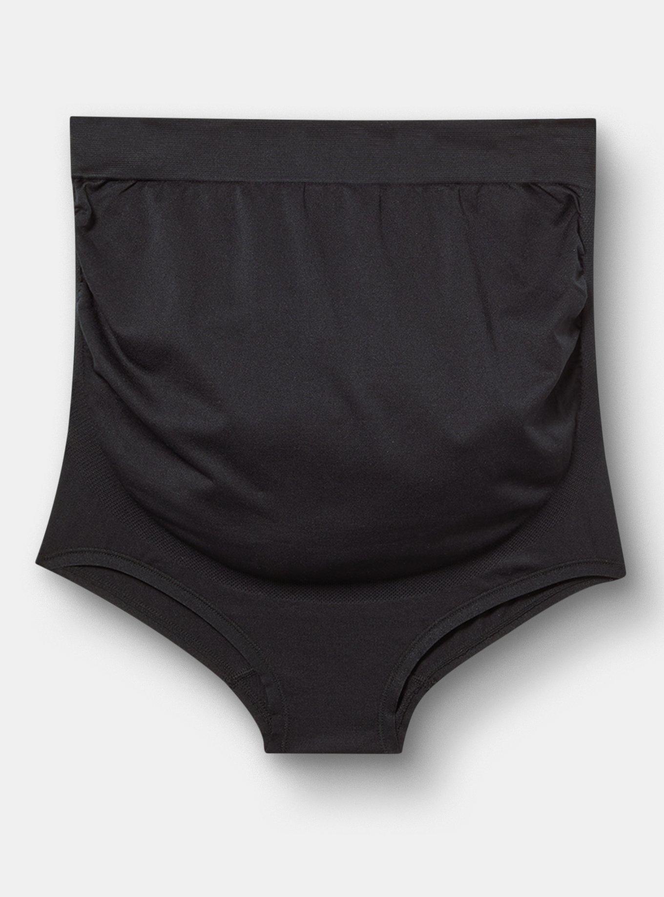 Seamless High-Rise Maternity Brief Panty