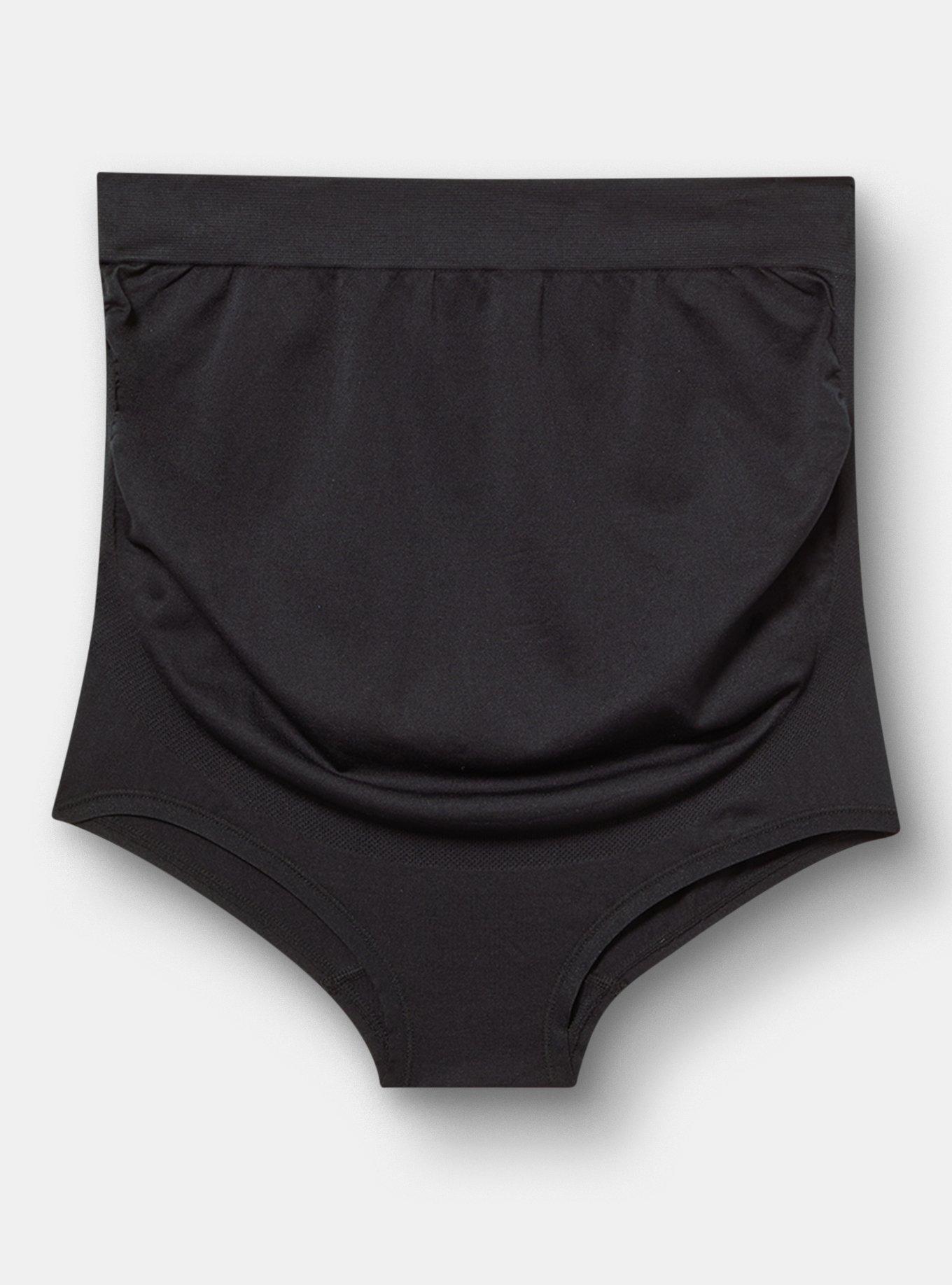 Seamless High-Rise Maternity Brief Panty