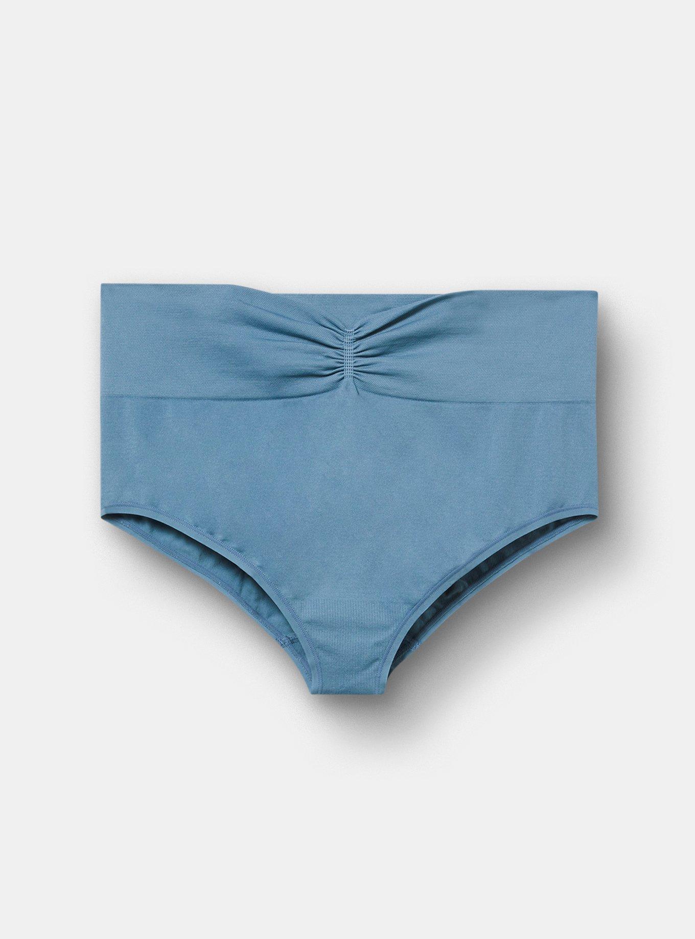 Seamless Smooth High-Rise Ruched Brief Panty