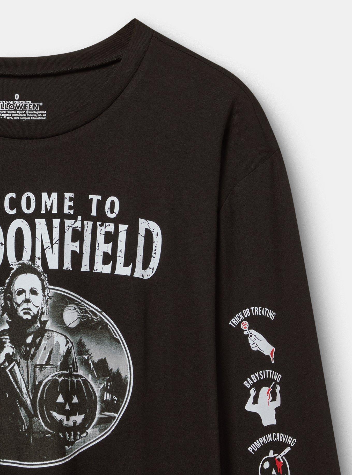 Halloween Cotton Jersey Long Sleeve Tee