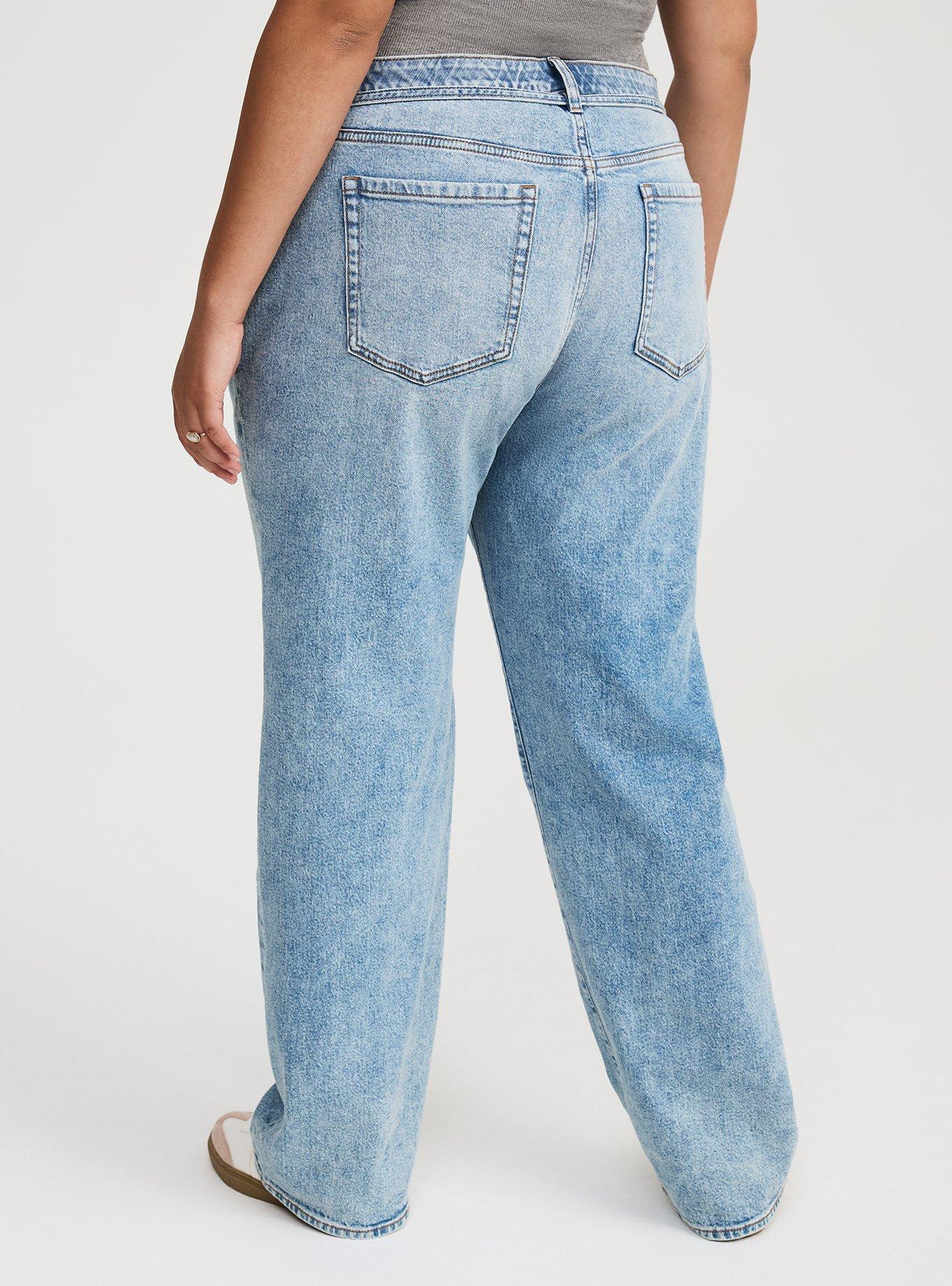 High-Rise Baggy Tie-Waist Jean