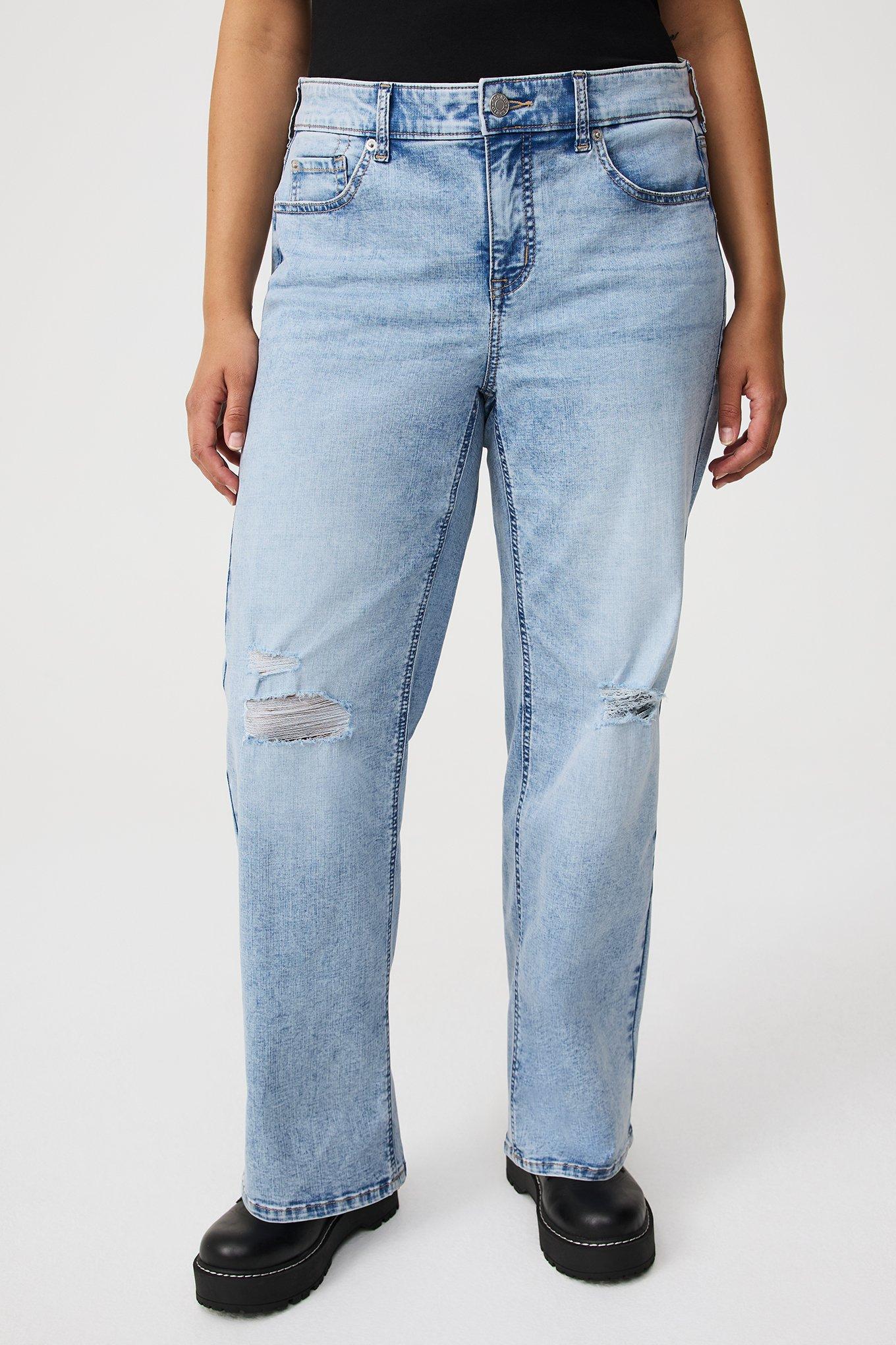 Perfect Wide-Leg Mid-Rise Jean