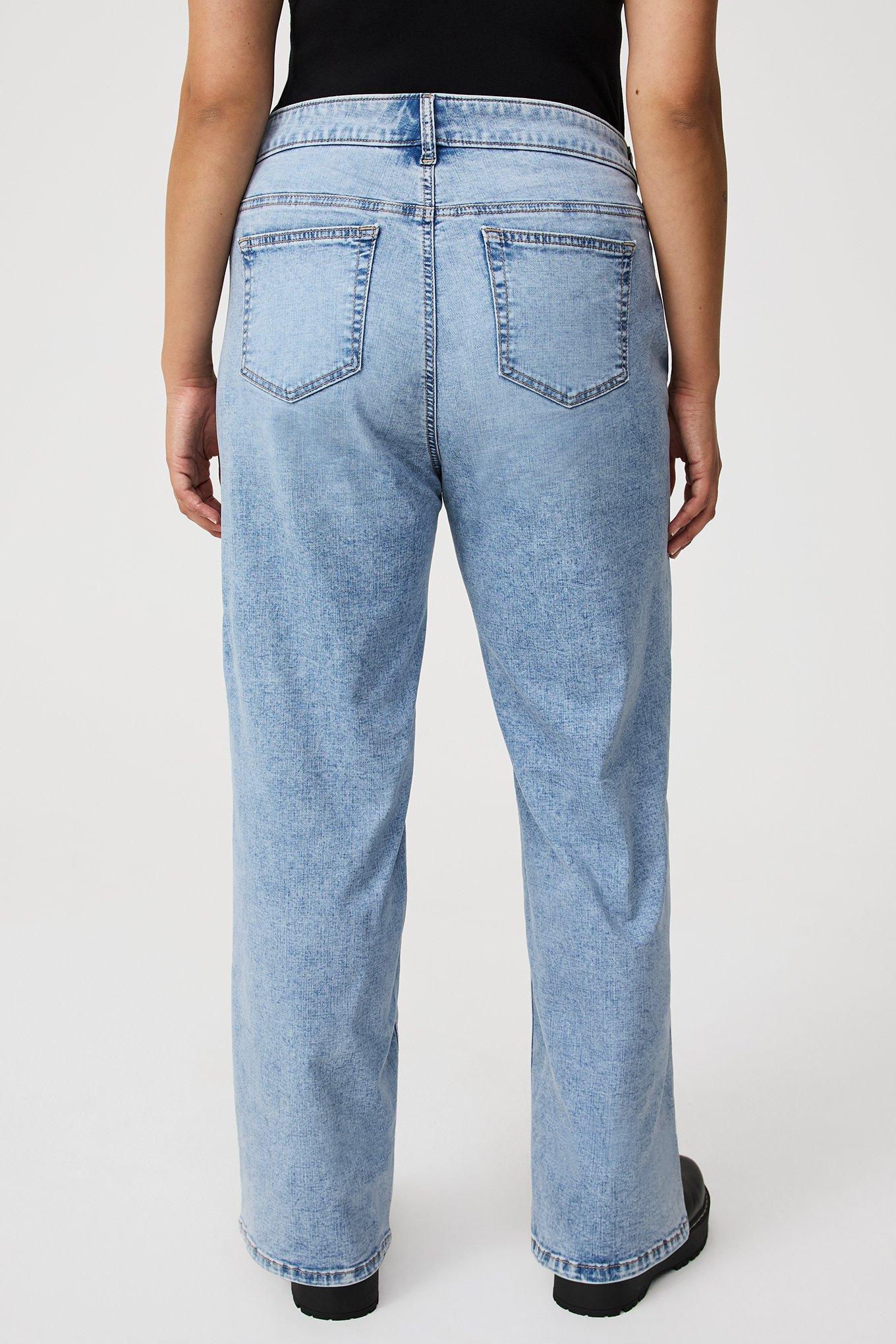 Perfect Wide-Leg Mid-Rise Jean