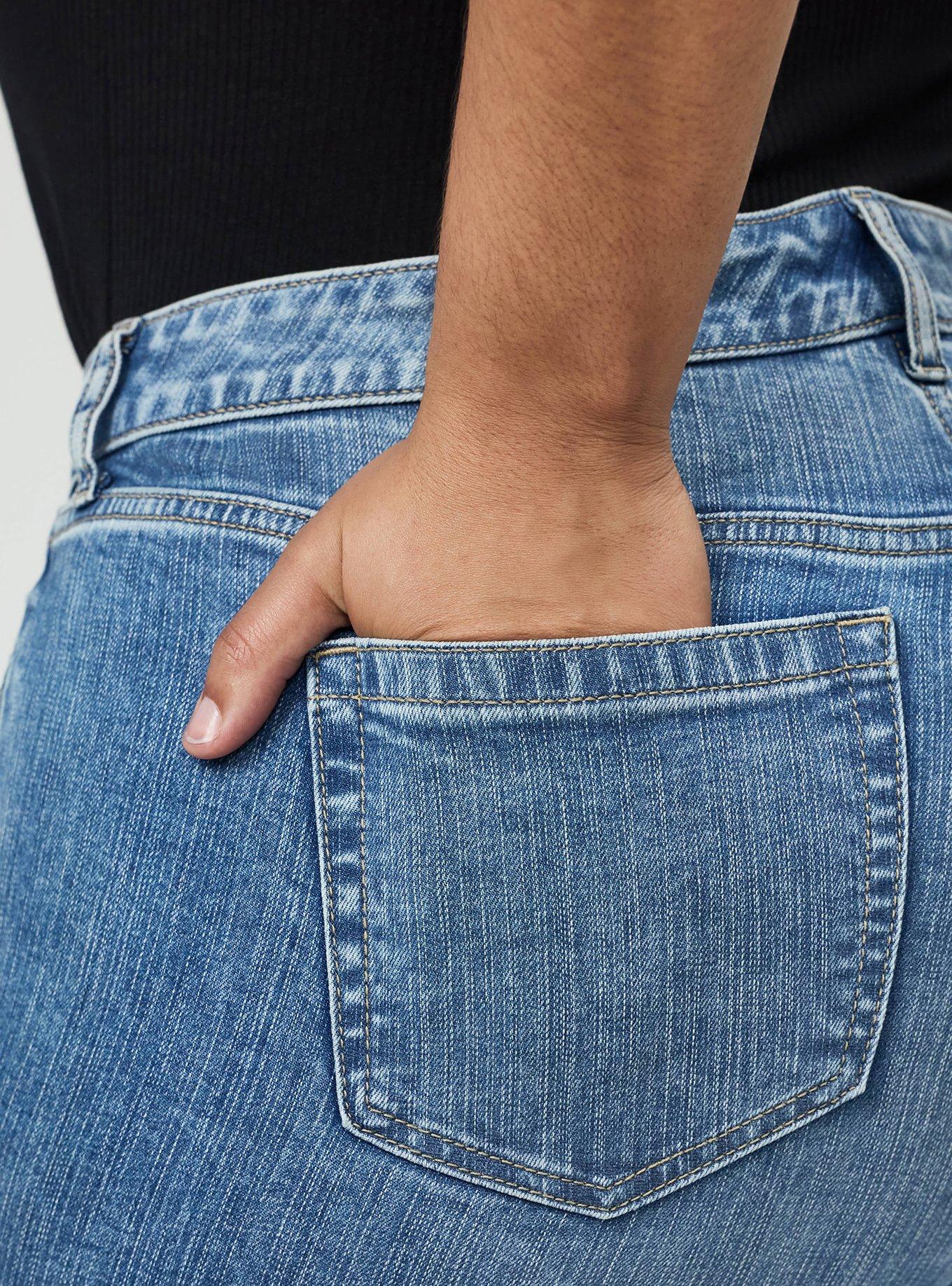 Perfect Super-Flare Mid-Rise Jean, YEE-HAW, alternate