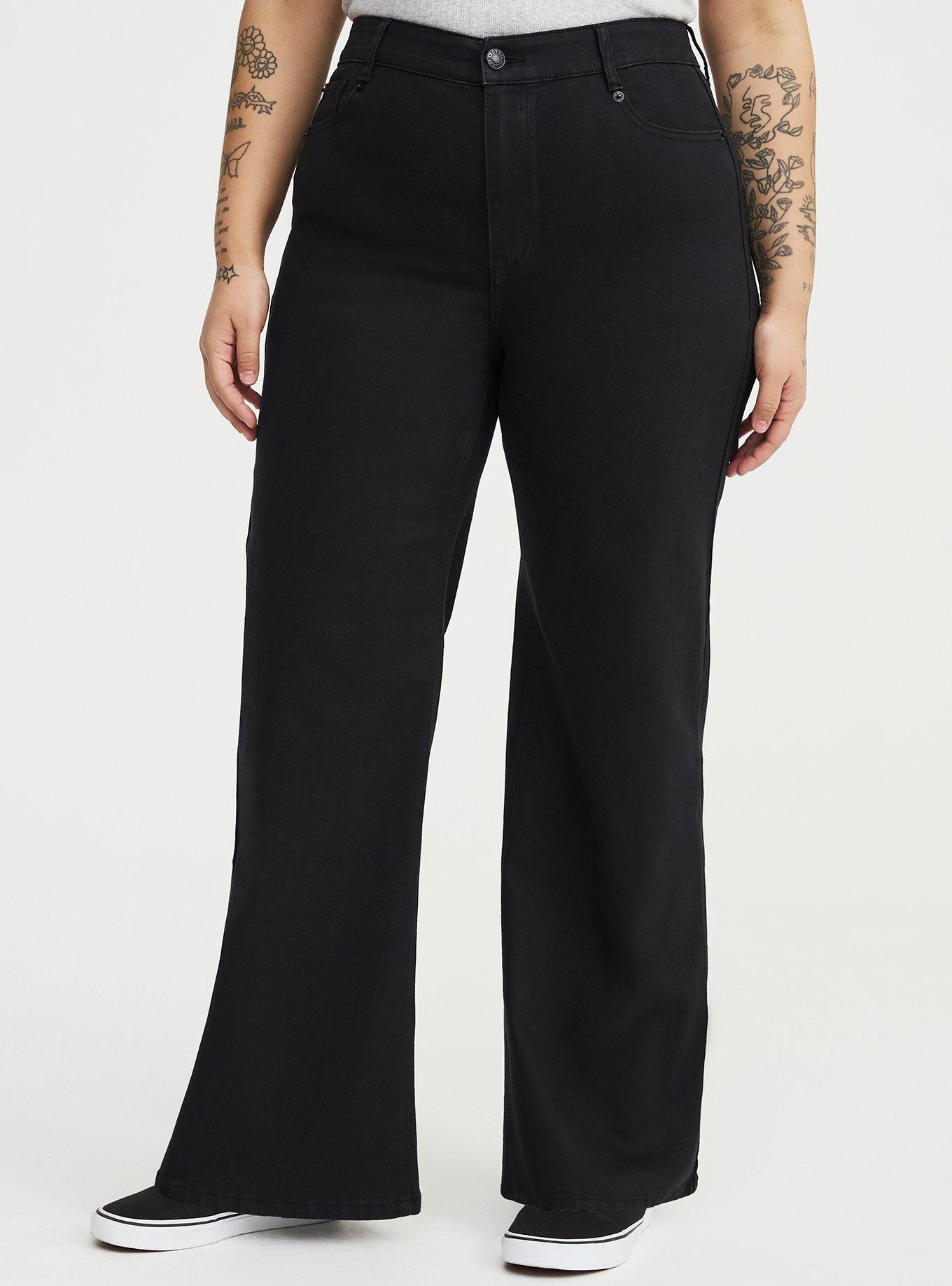 High-Rise Wide-Leg Jean, BLACK, alternate