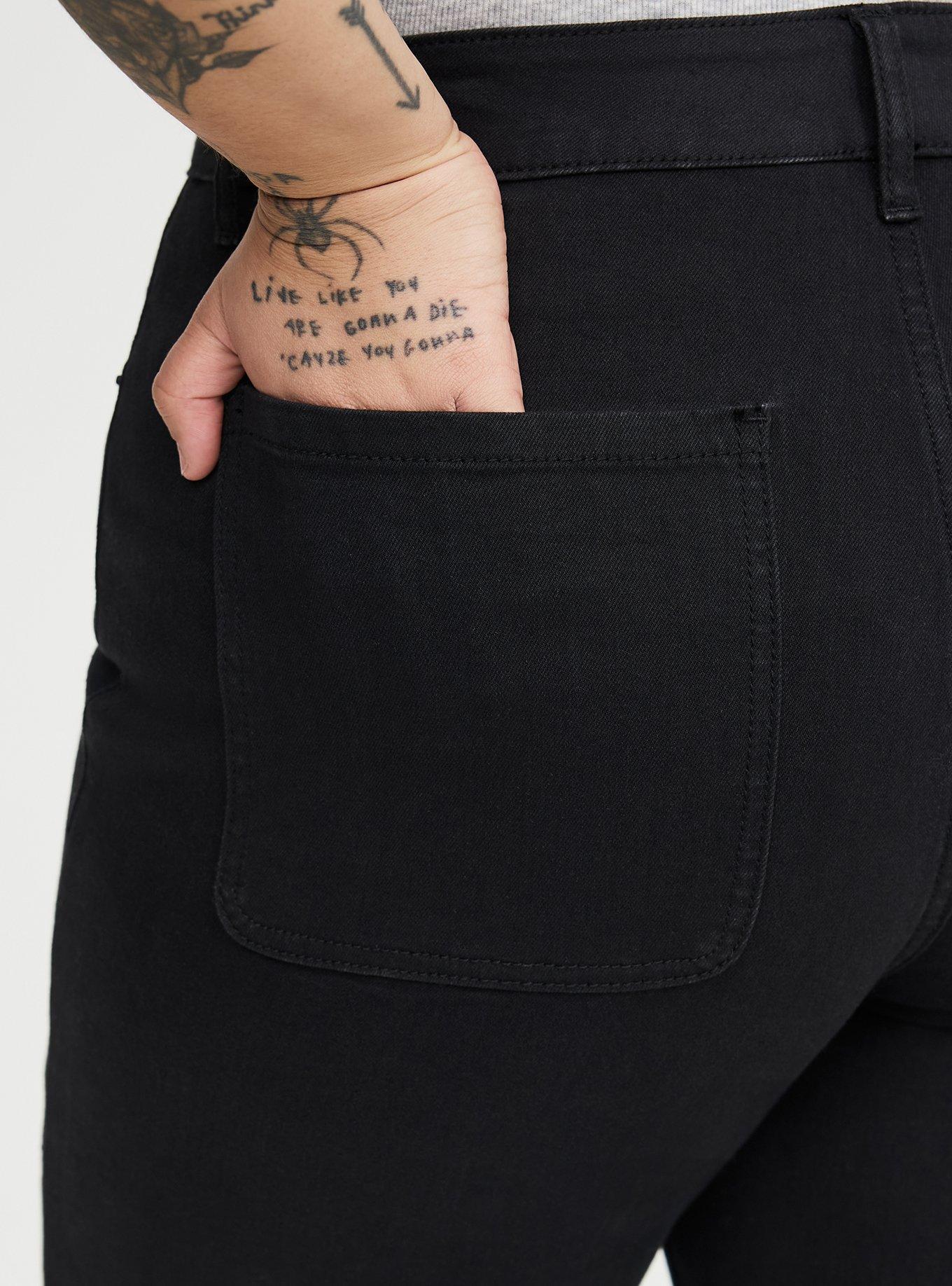 High-Rise Wide-Leg Jean, BLACK, alternate