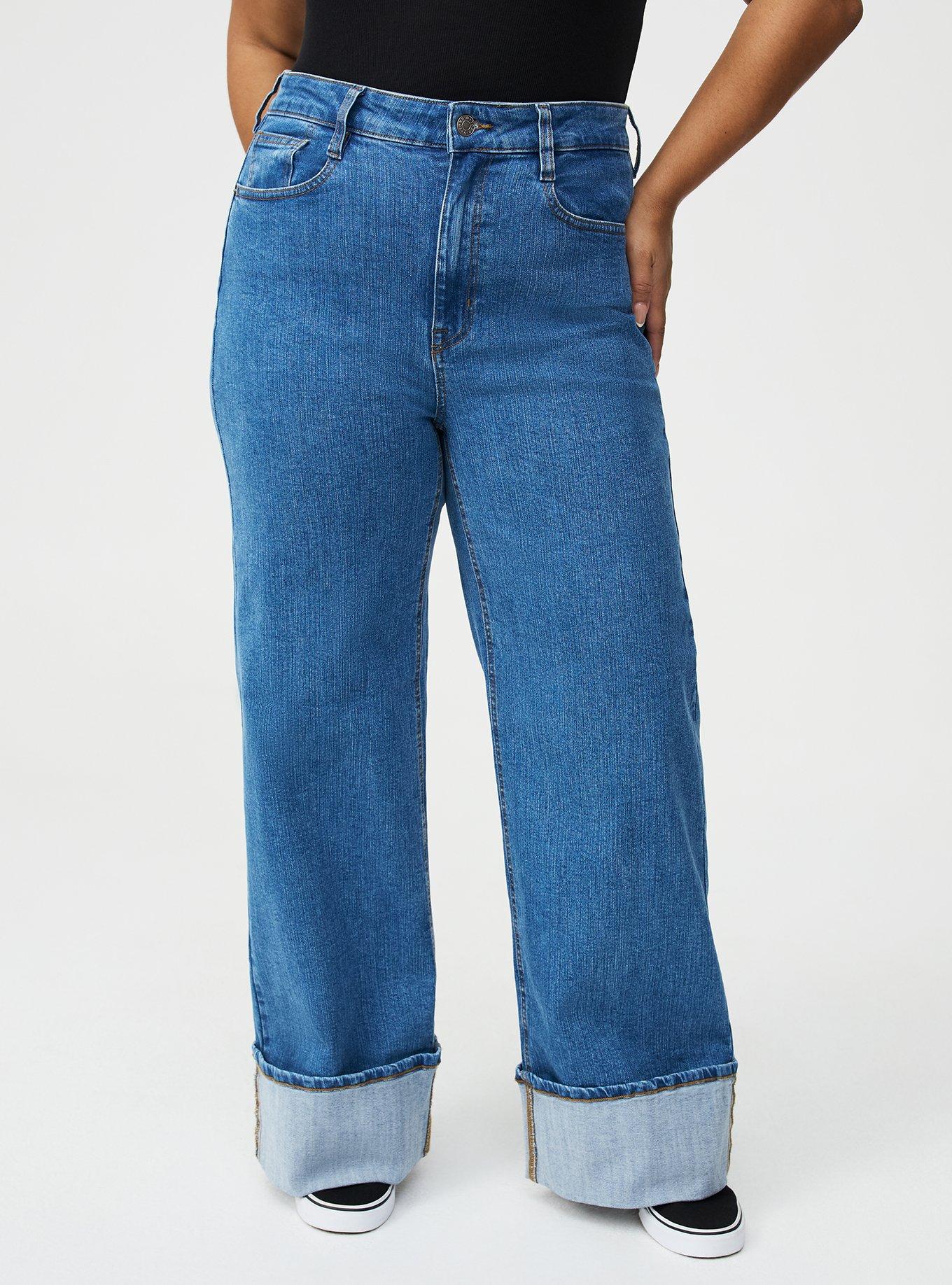 High-Rise Wide-Leg Jean, ONE ON ONE, alternate