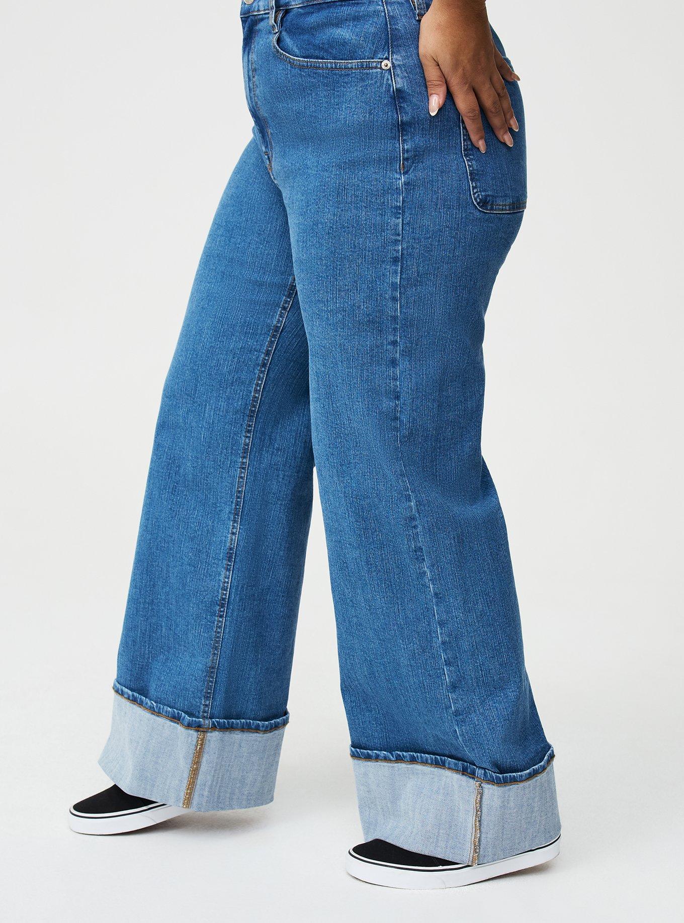 High-Rise Wide-Leg Jean, ONE ON ONE, alternate