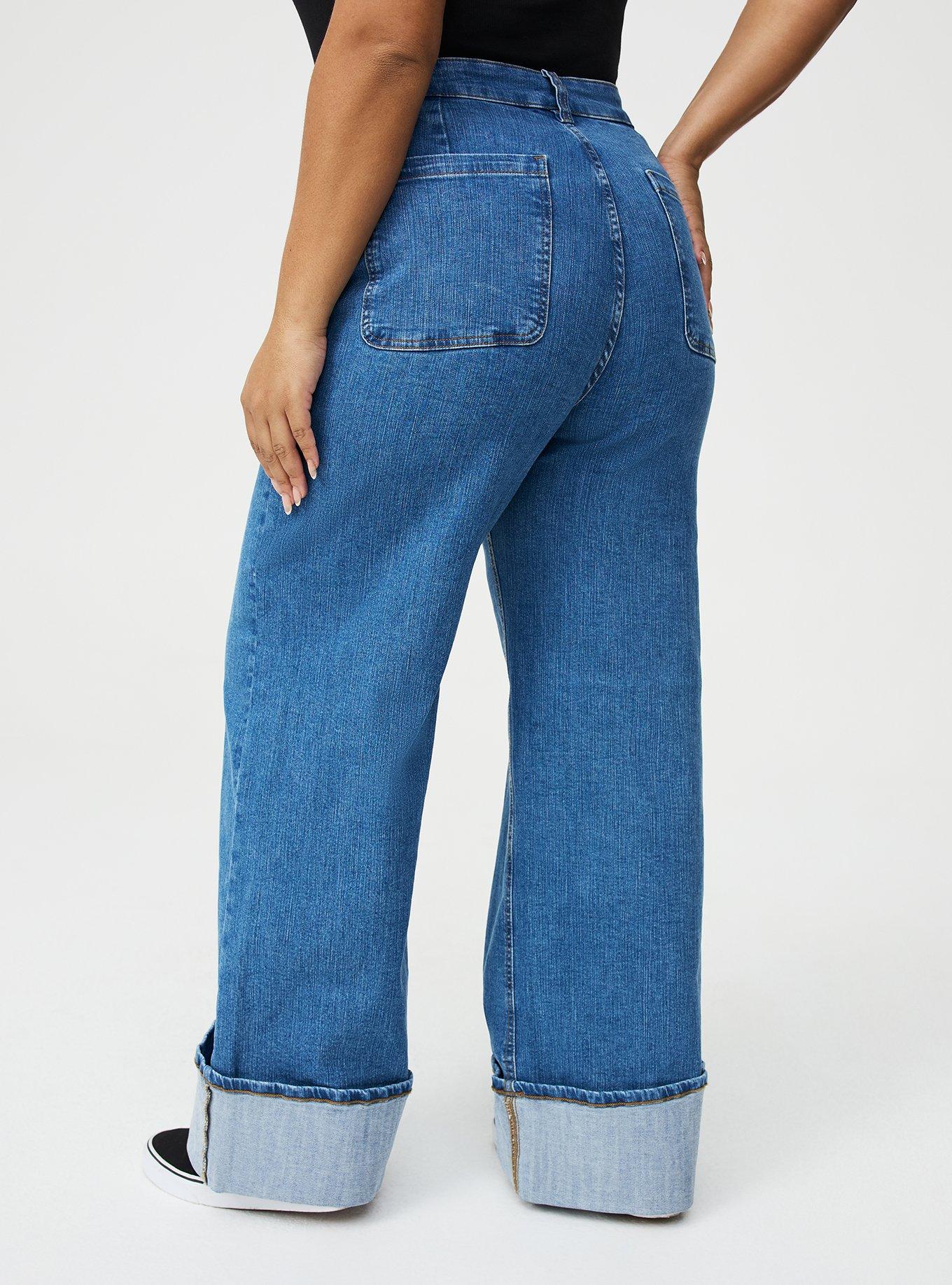 High-Rise Wide-Leg Jean, ONE ON ONE, alternate