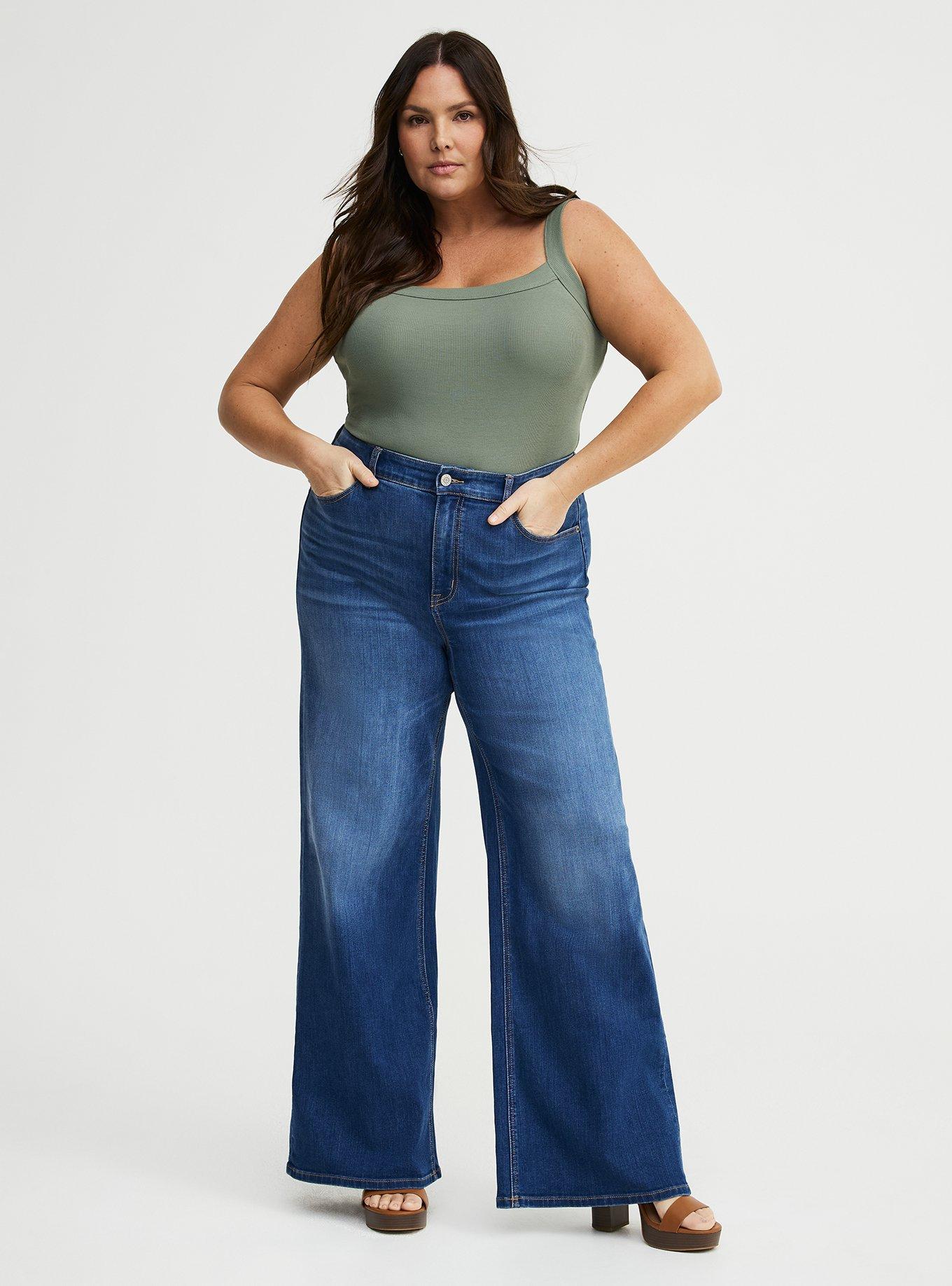 High-Rise Wide-Leg Jean, BLUE 31, hi-res