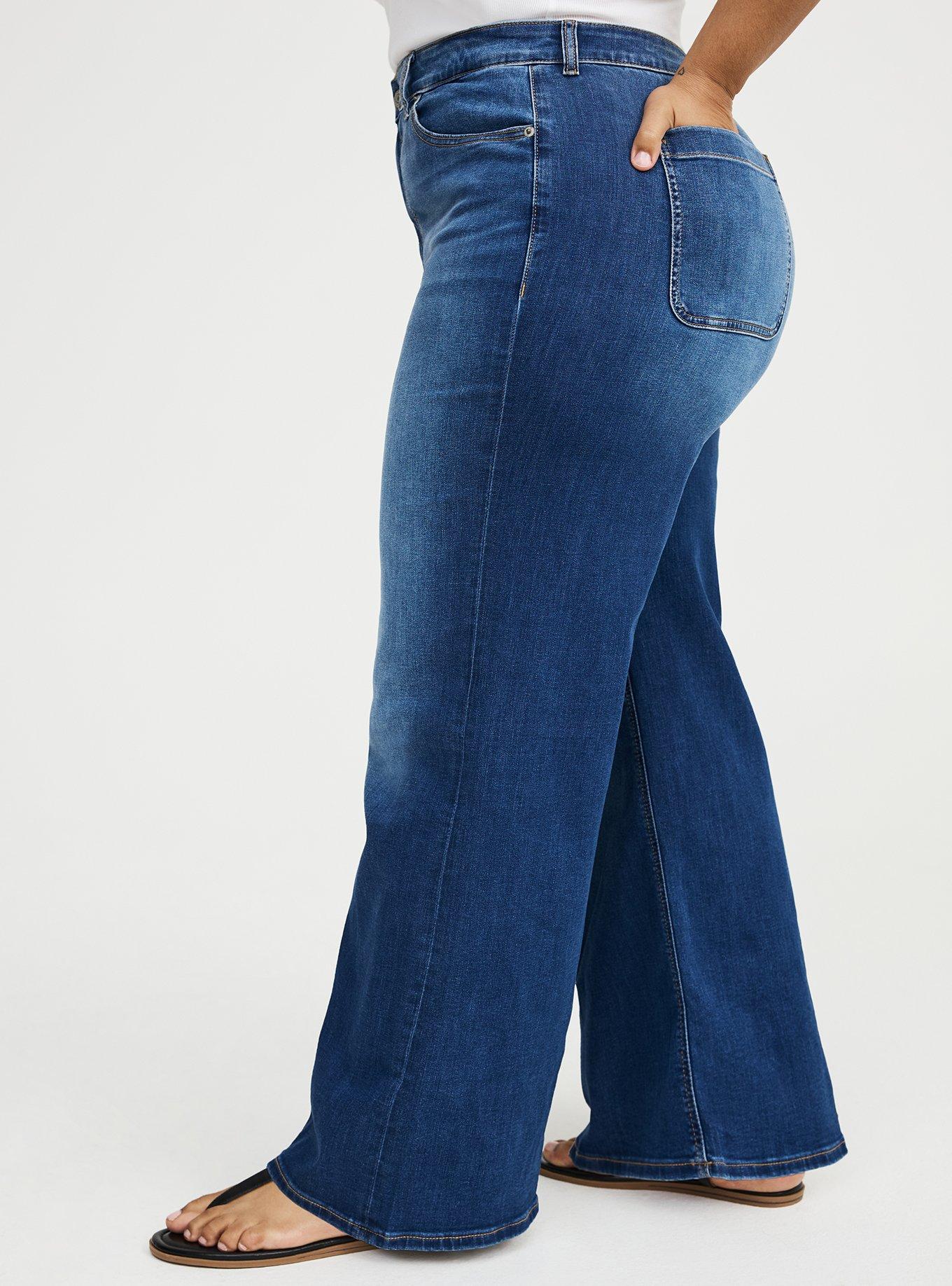 High-Rise Wide-Leg Jean, BLUE 32, alternate