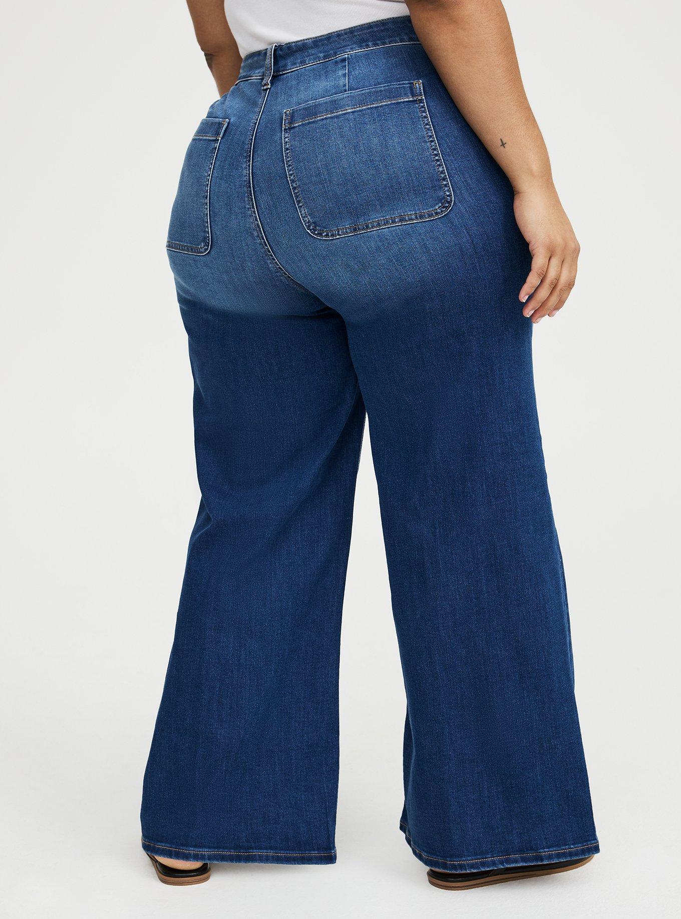 High-Rise Wide-Leg Jean, BLUE 32, alternate