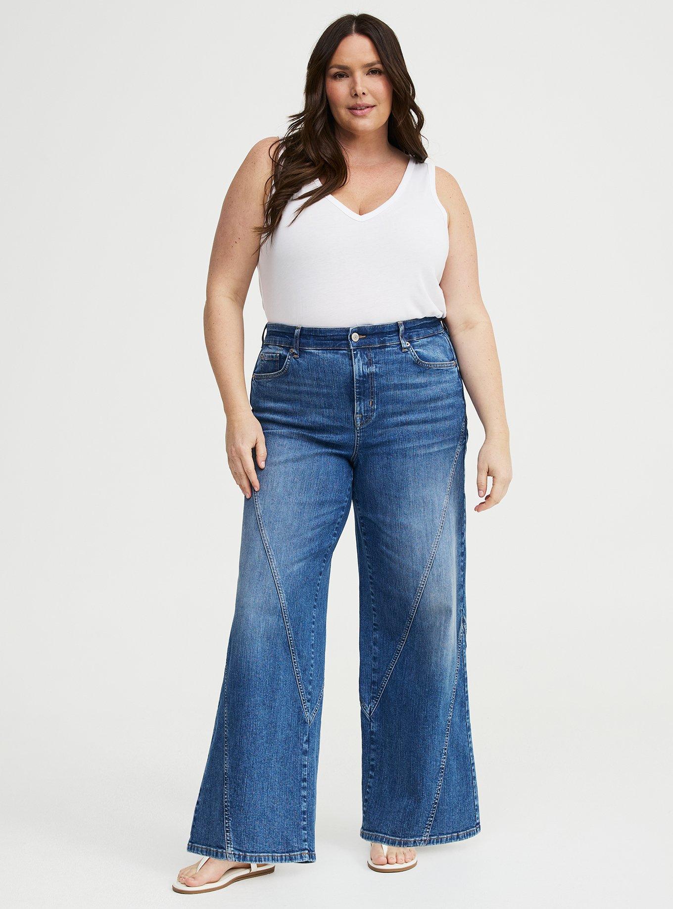 High-Rise Wide-Leg Jean, LET IT BE, hi-res