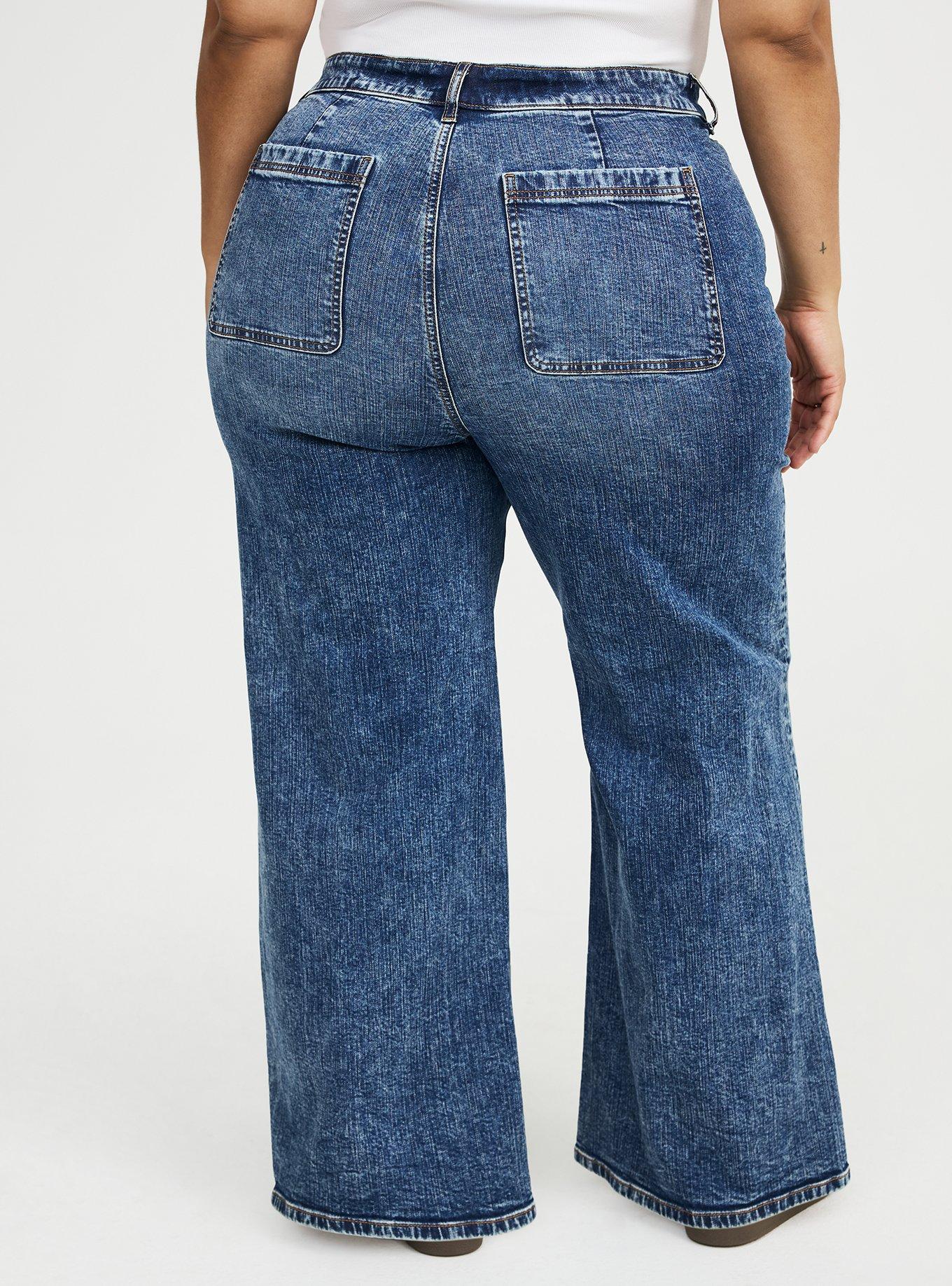 High-Rise Wide-Leg Jean, SNAKEBITE, alternate