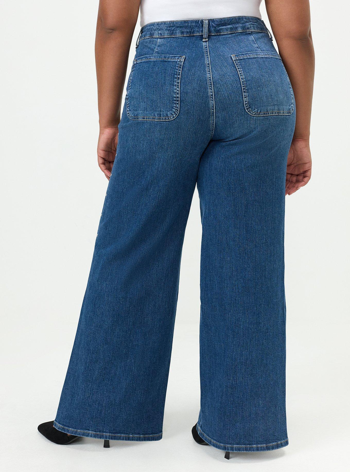High-Rise Wide Leg Jean, LETS DANCE, alternate