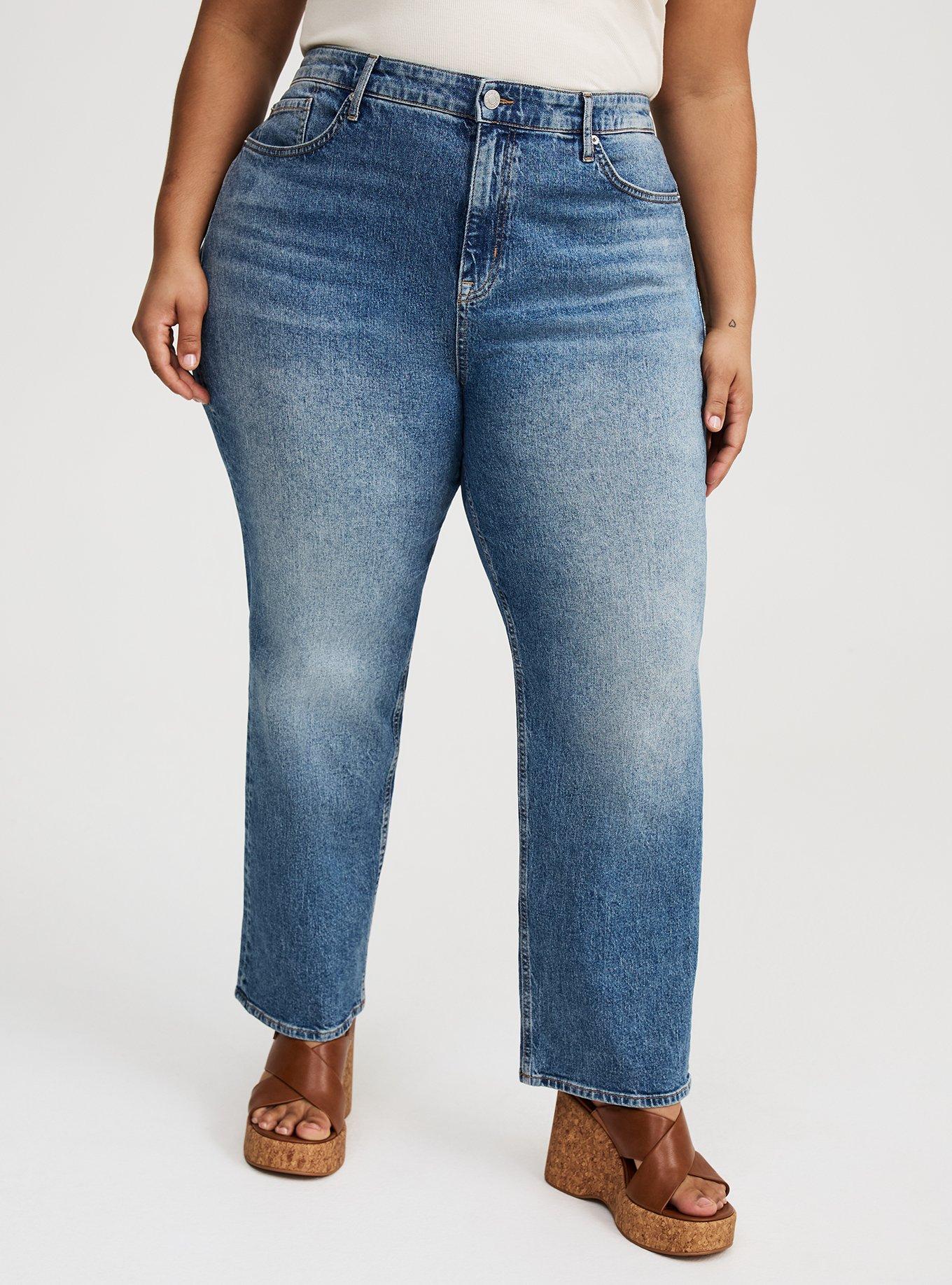 High-Rise Straight Jean