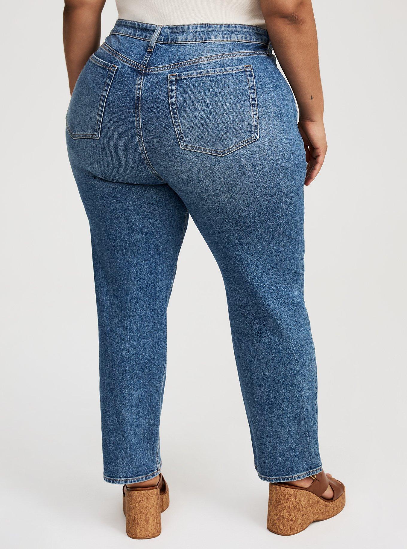 High-Rise Straight Jean