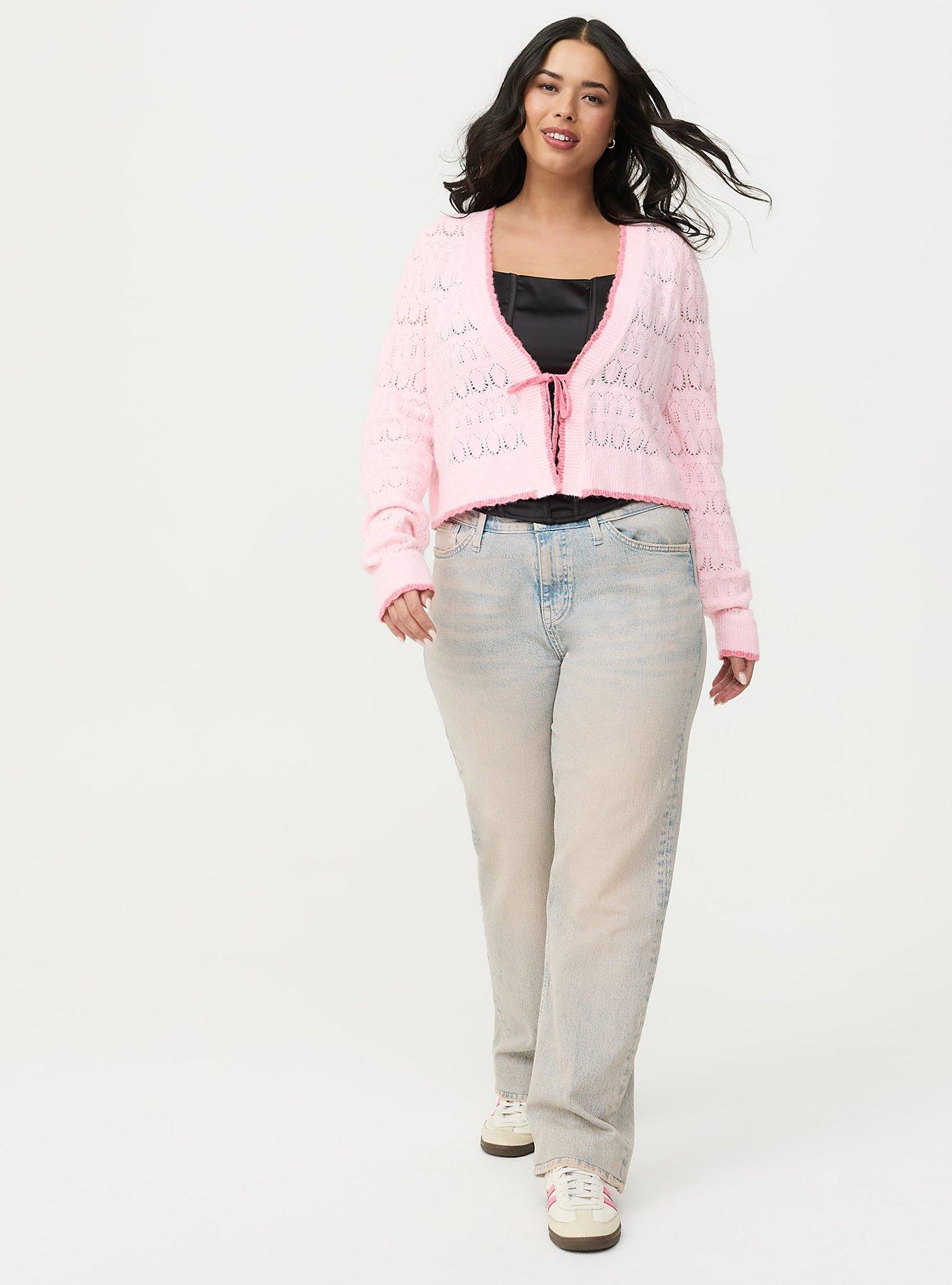 High-Rise Straight Jean, PRETTY IN PINK, alternate