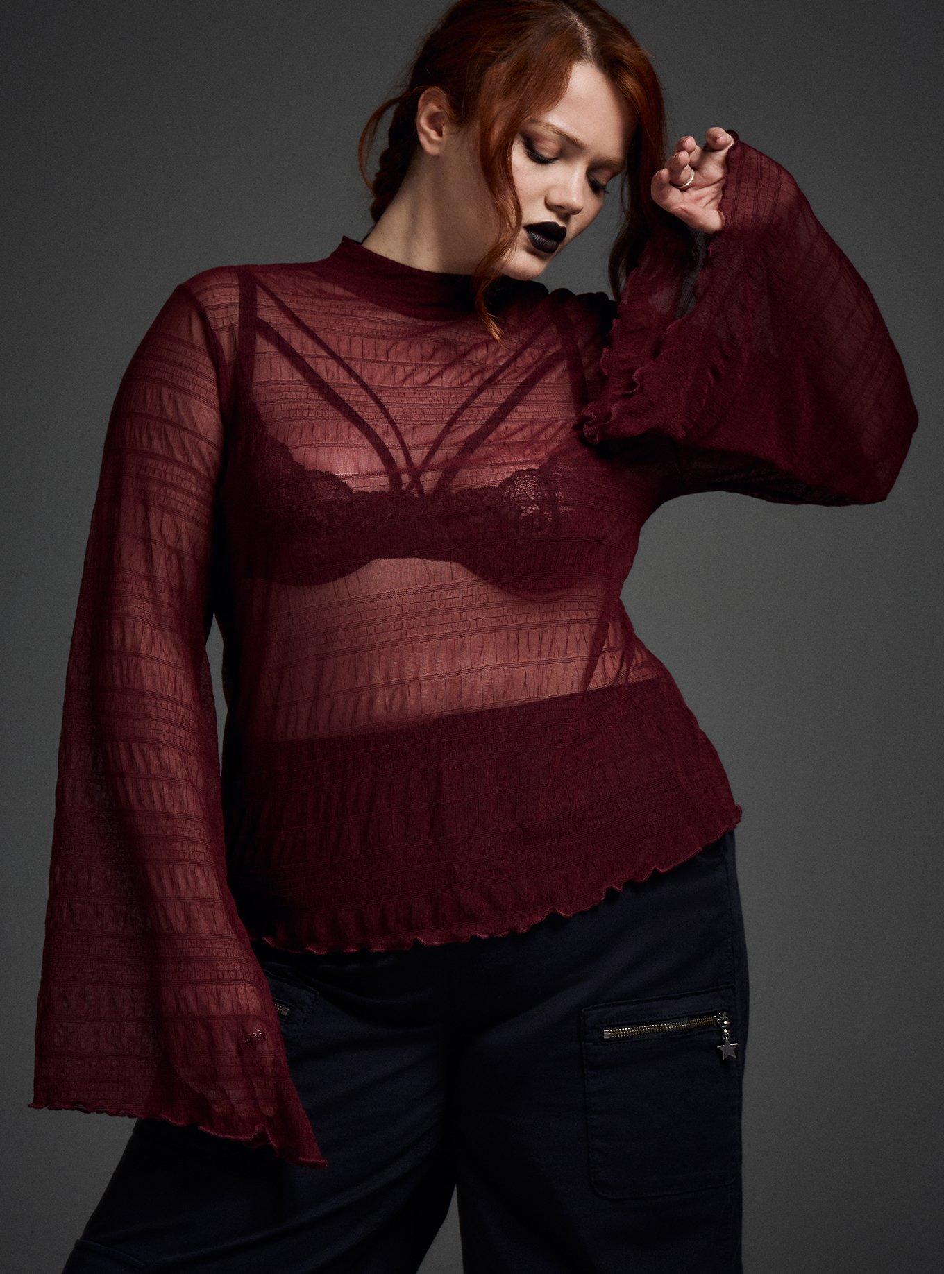 Nightfall Mock Neck Top