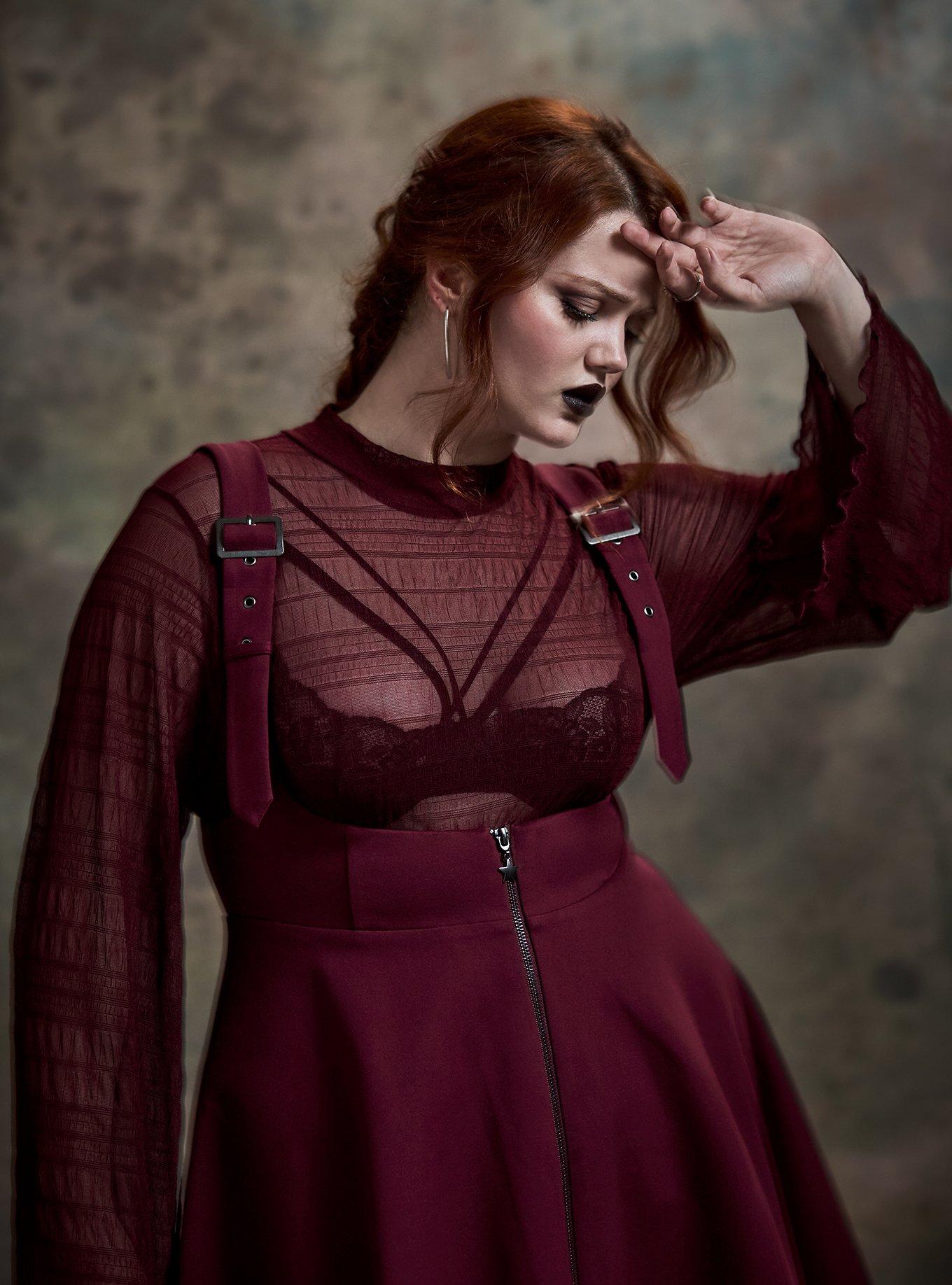 Nightfall Mock Neck Top