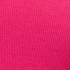 Ribbed V-Neck Mini Dress, BEETROOT PURPLE, swatch