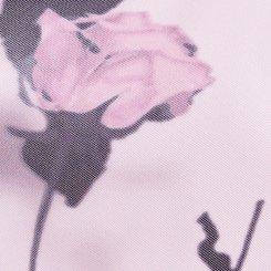 Maxi Mock-Neck Column Dress, STATEMENT ROSES FLORAL PINK, swatch