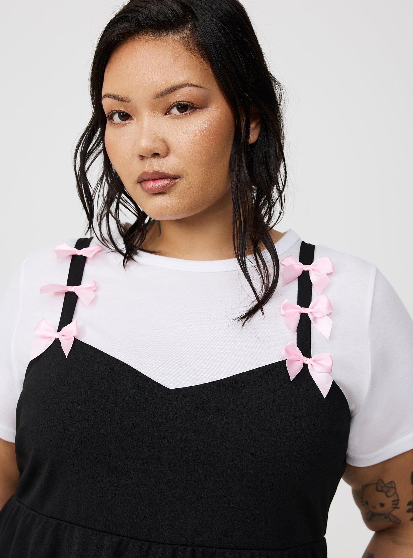 Mini Bow-Strap Dress