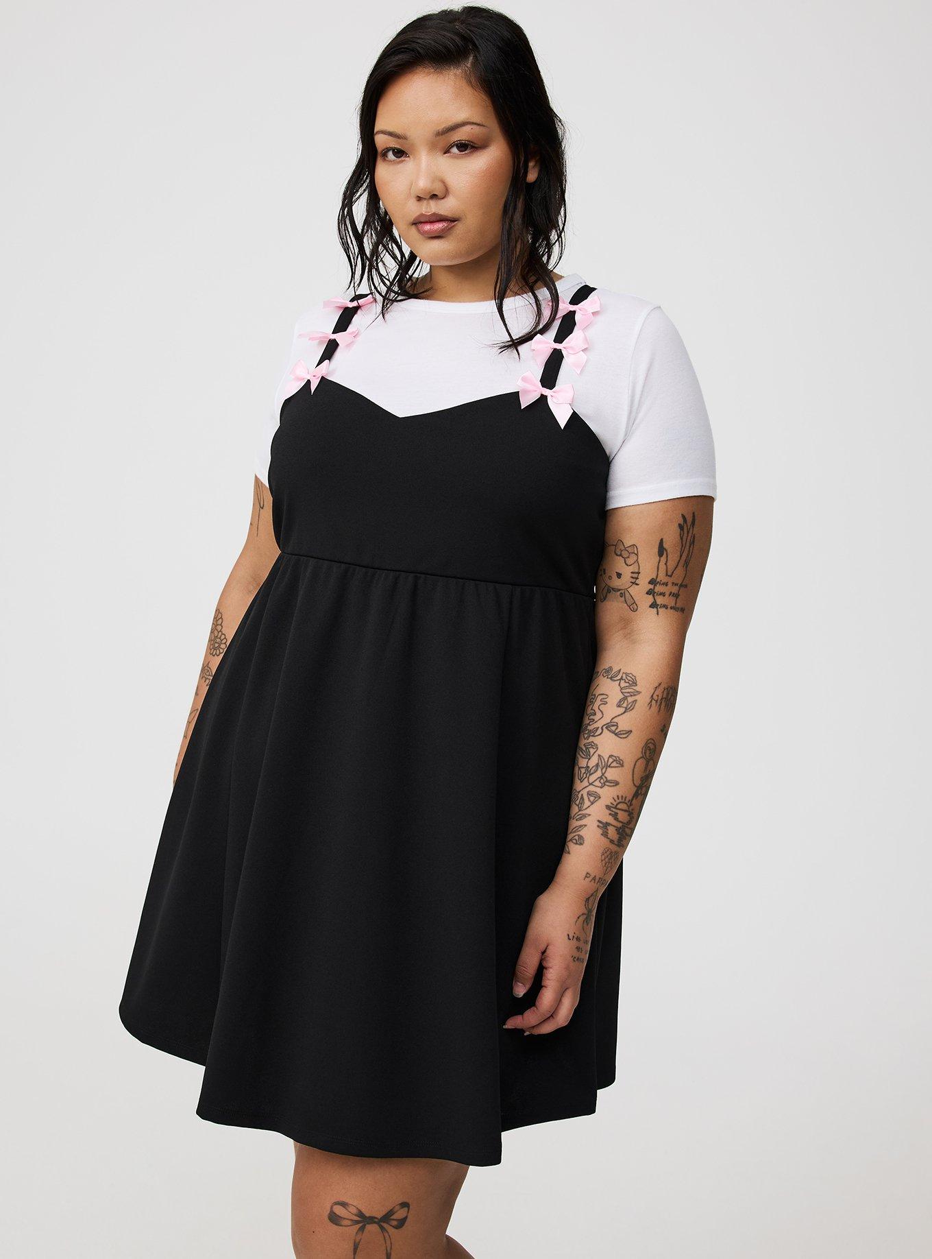 Mini Bow-Strap Dress