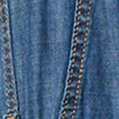 Denim Trucker Dress, DENIM, swatch