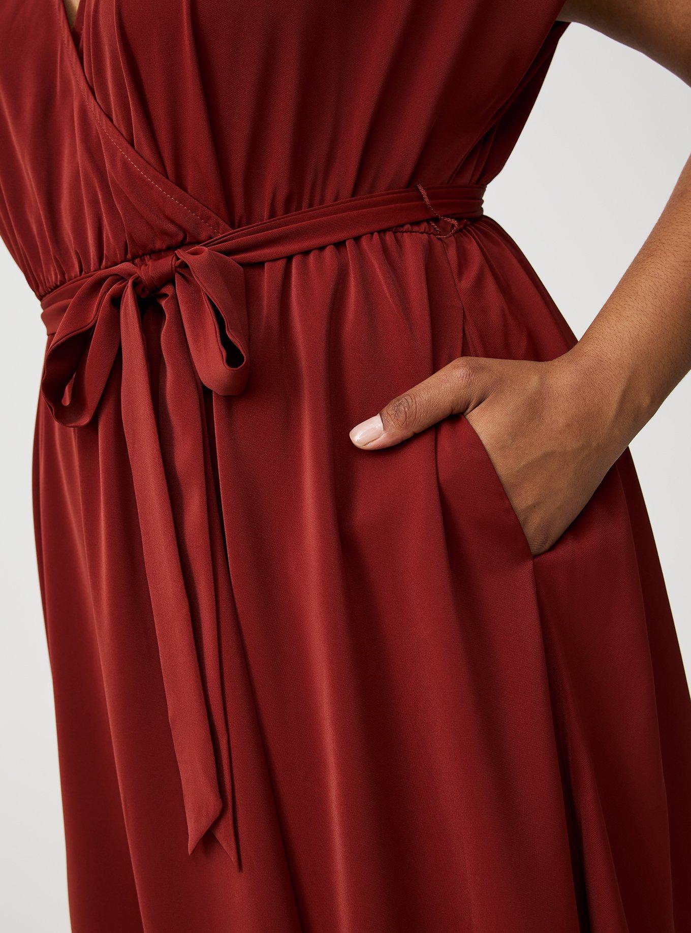 Collared Tea-Length Dress