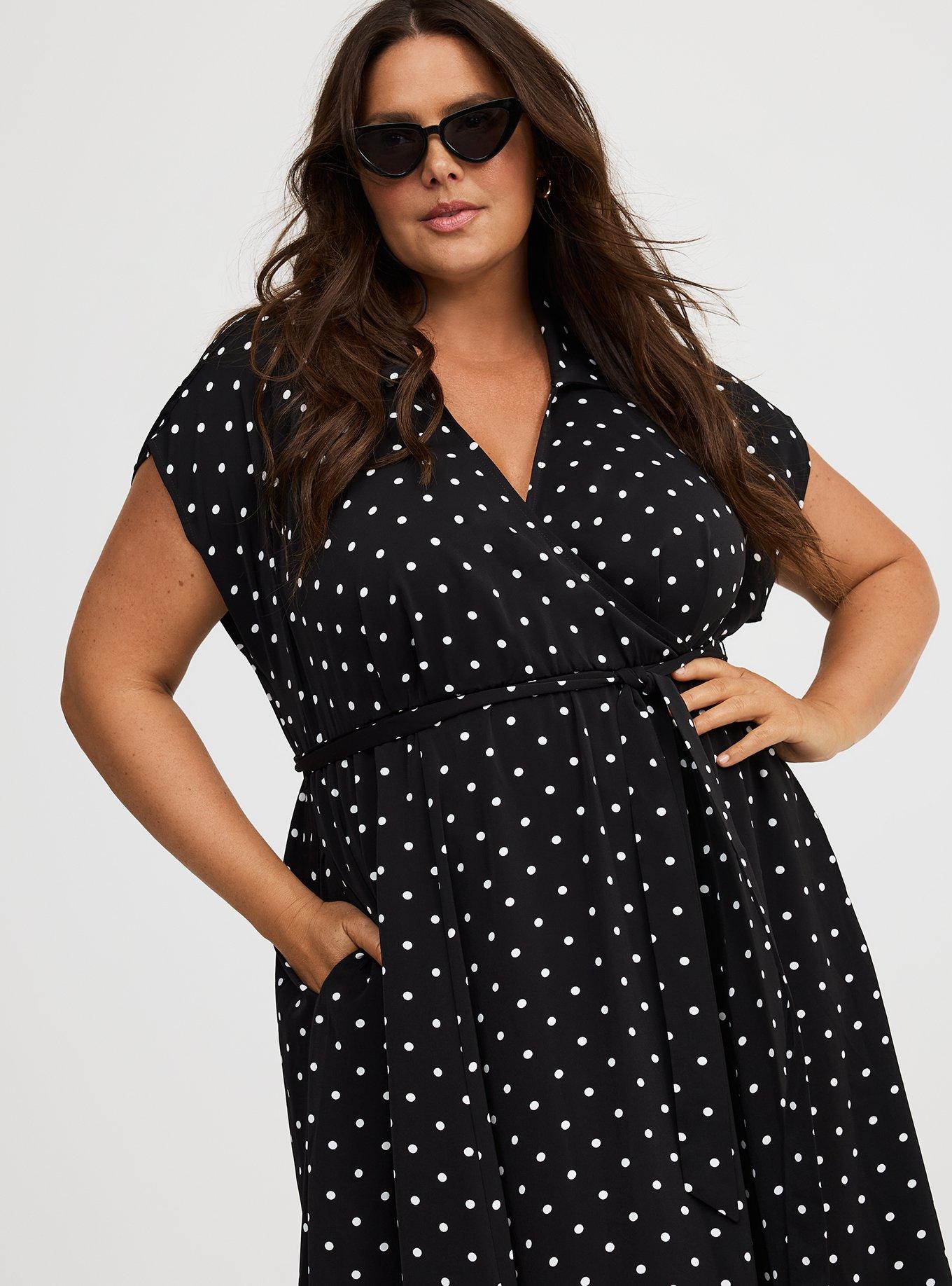 Collared Tea-Length Dress
