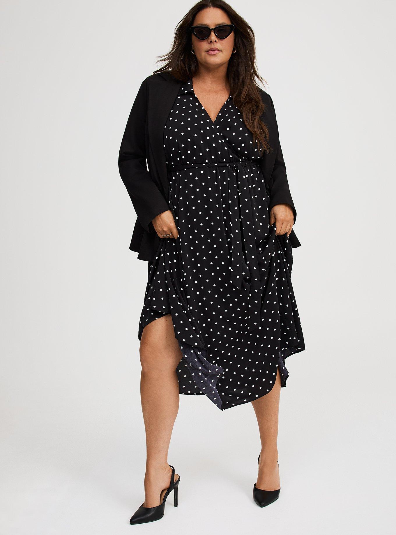 Collared Tea-Length Dress