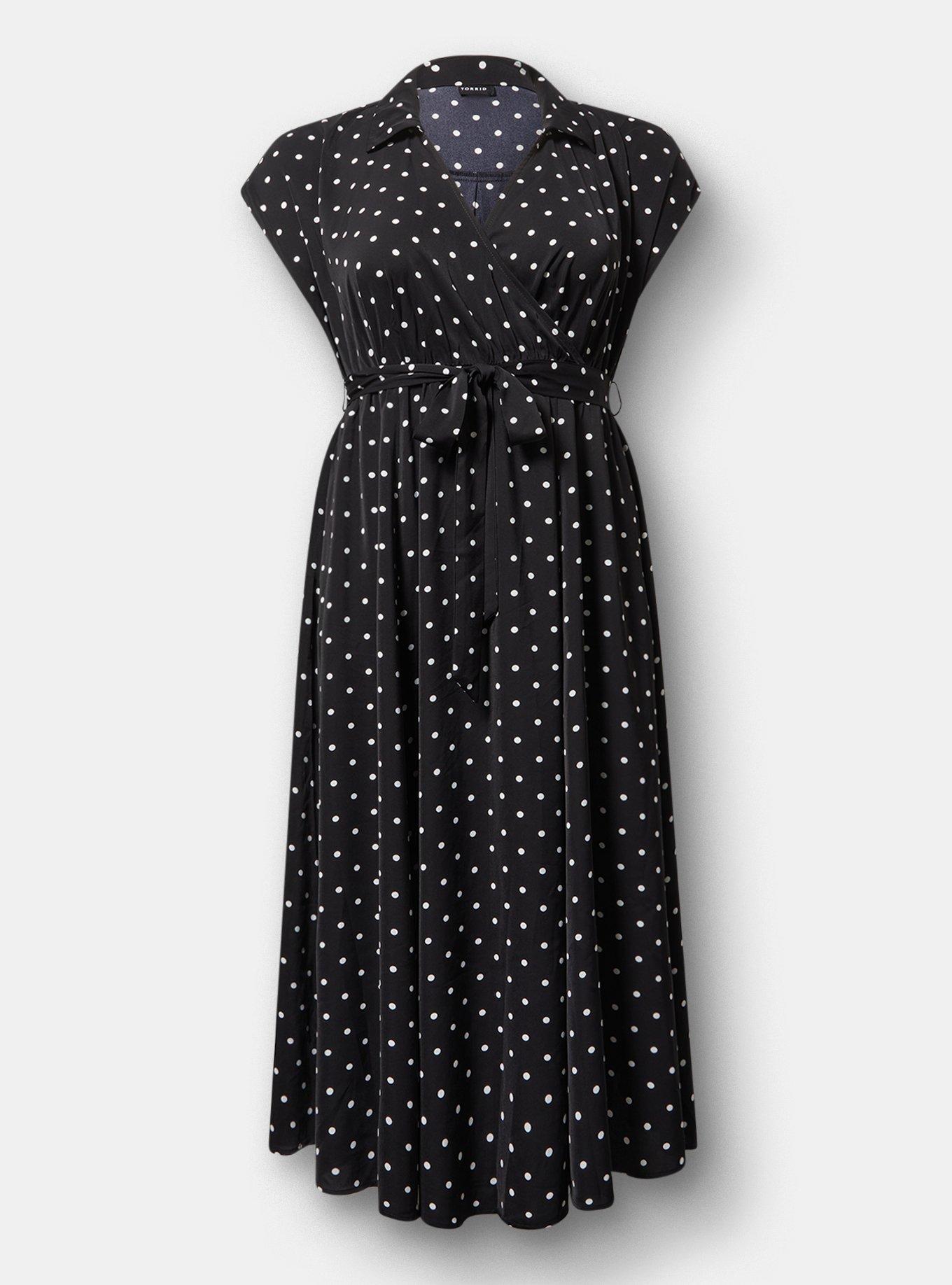 Collared Tea-Length Dress