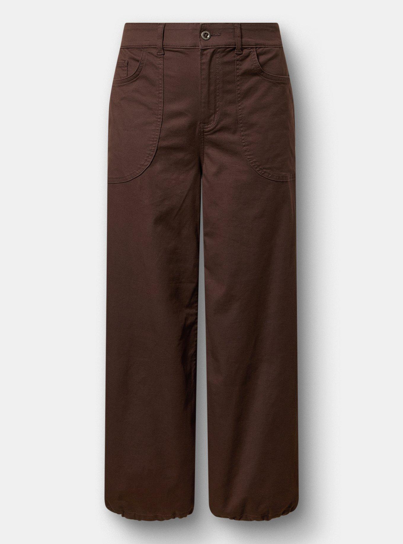 Slouchy Balloon Pant, JAVA, flat