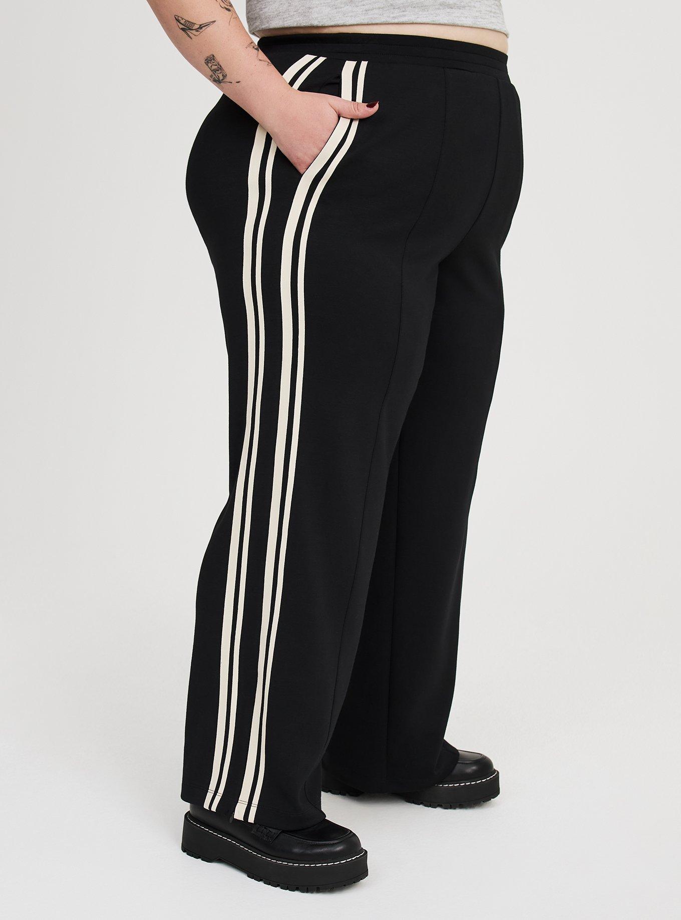 High-Rise Pull-On Track Pant
