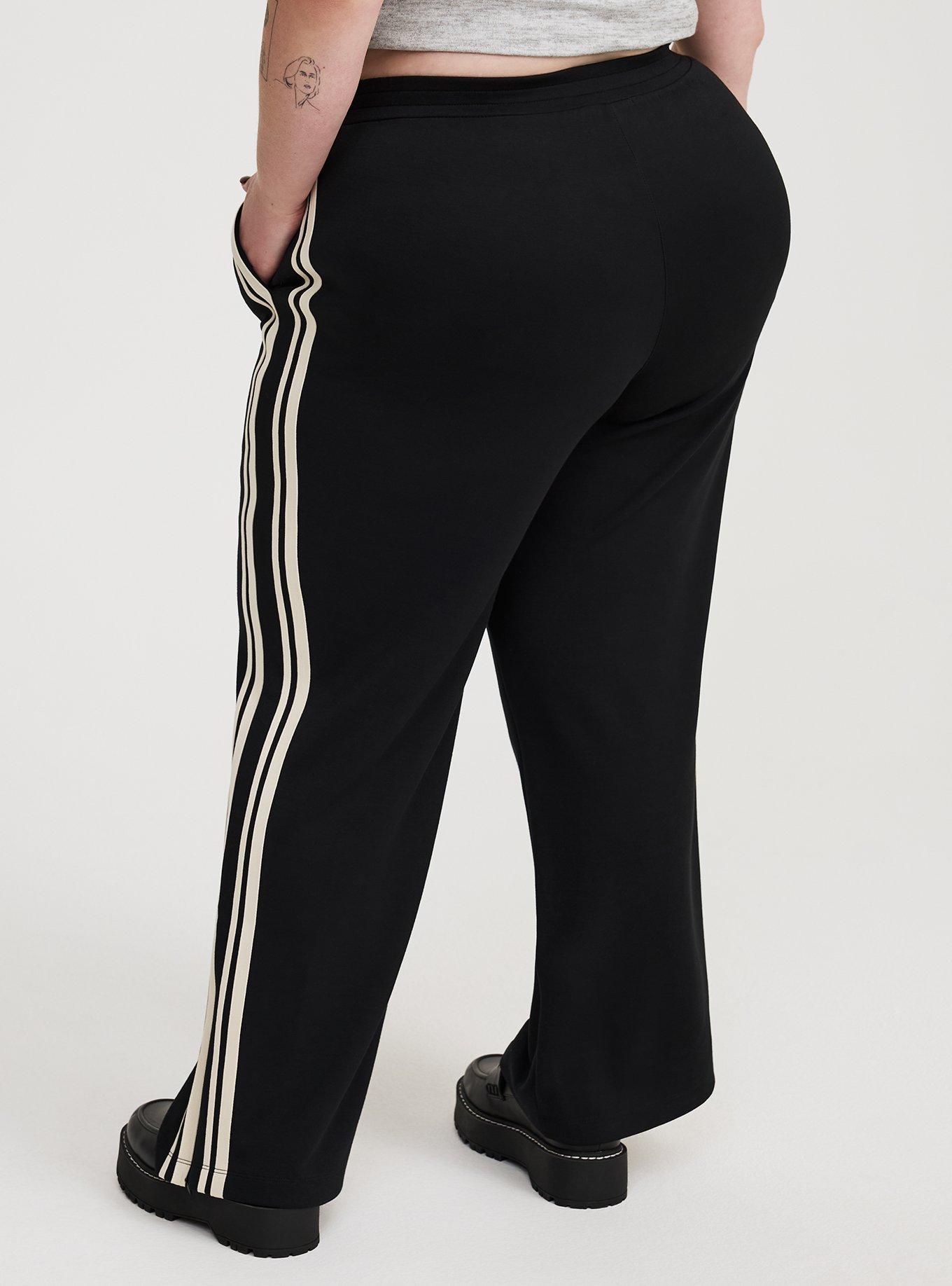High-Rise Pull-On Track Pant