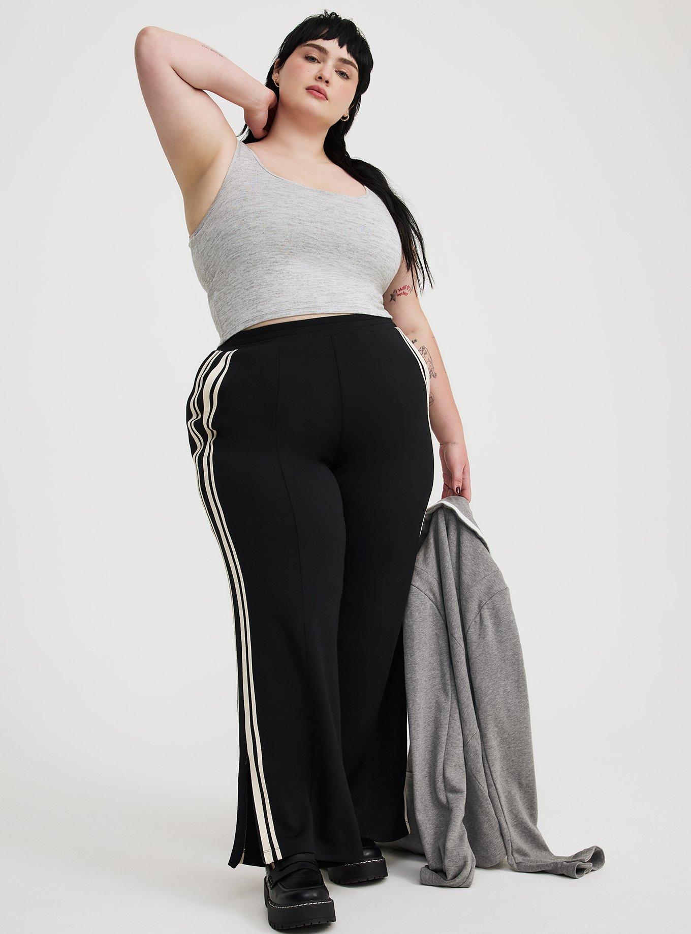 High-Rise Pull-On Track Pant
