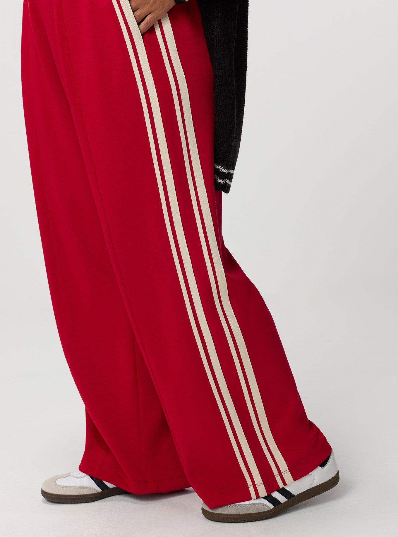 High-Rise Pull-On Track Pant, JESTER RED, alternate