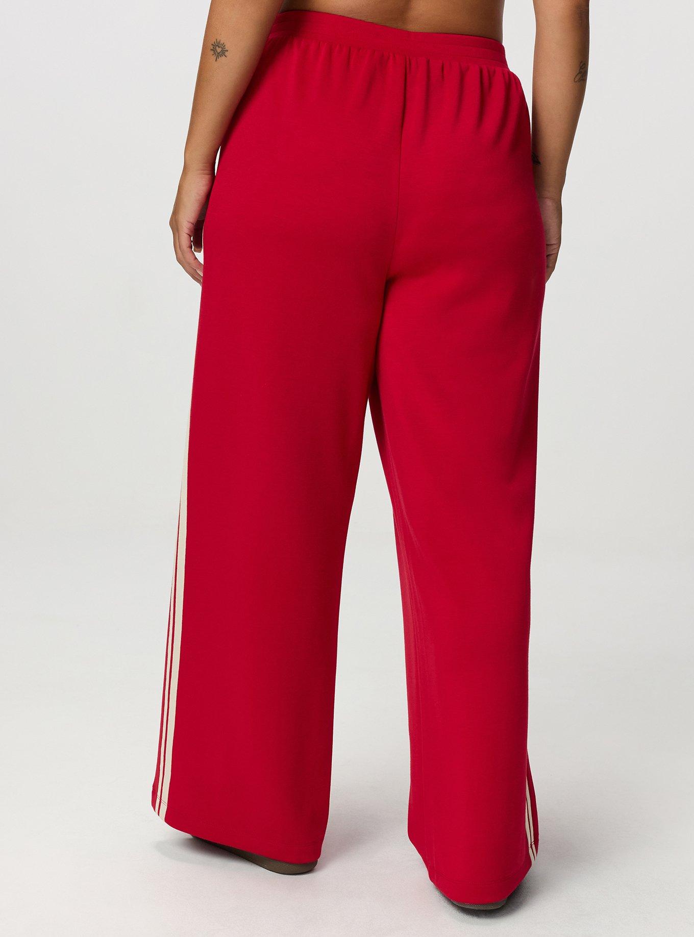 High-Rise Pull-On Track Pant, JESTER RED, alternate