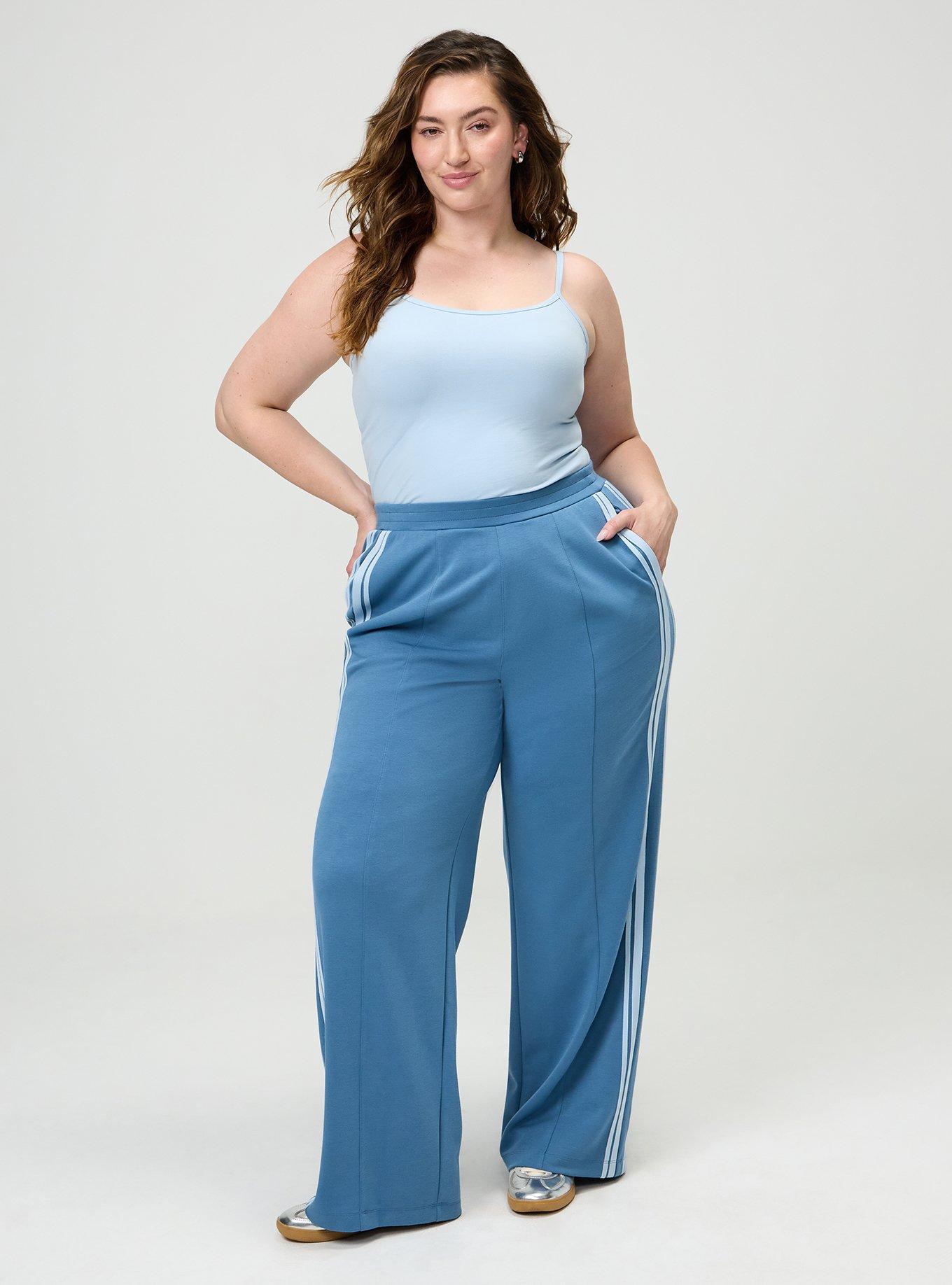 Studio High-Rise Pull-On Track Pant, STELLAR, hi-res
